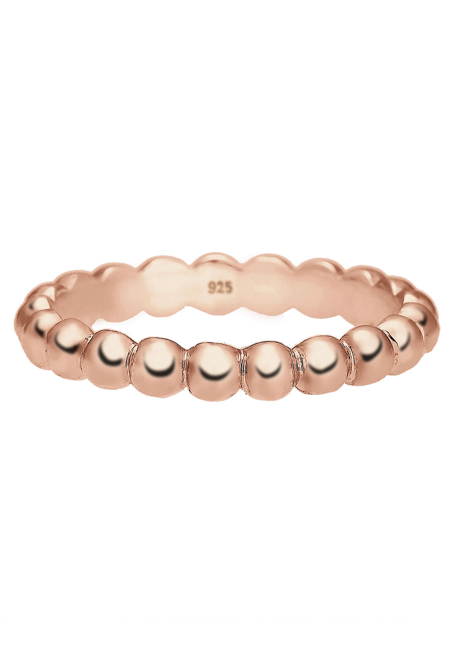 Elli Fingerring »Stacking Ring Kügelchen 925 Silber«