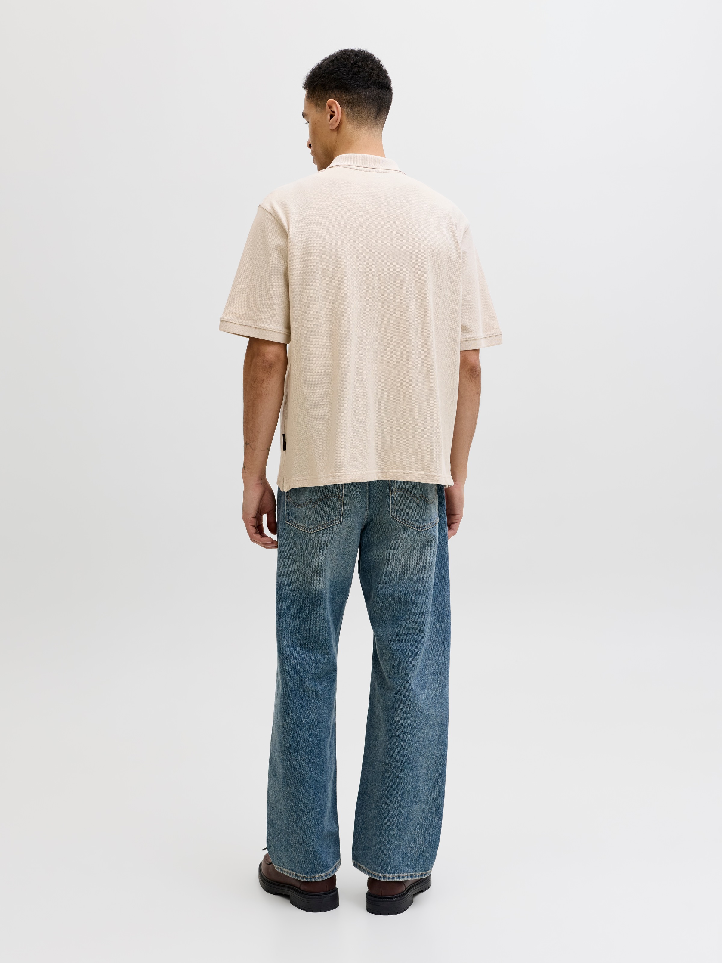 Jack & Jones Poloshirt »JJEARCHIVE GRAPHIC POLO SS LN« mit Polokragen