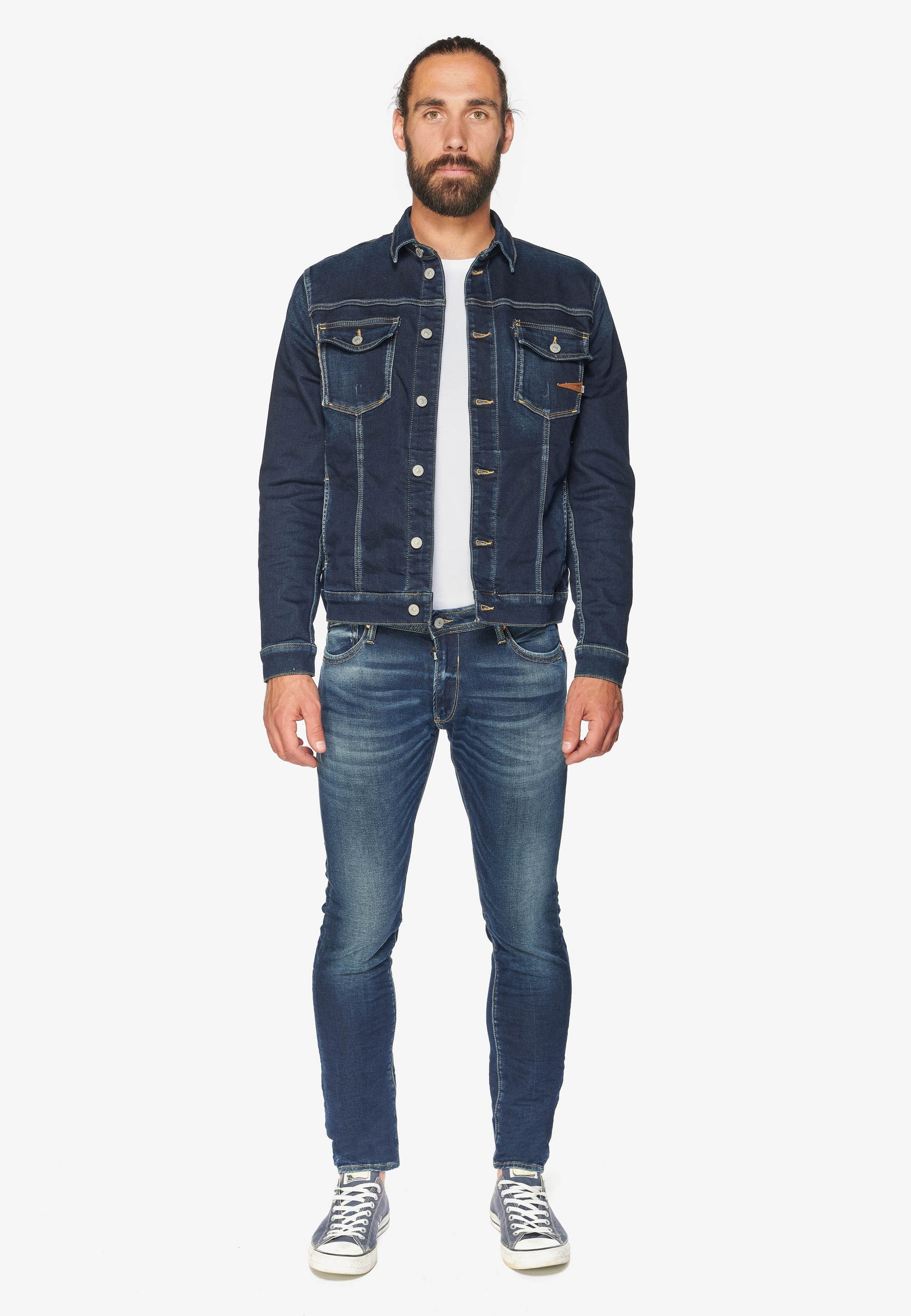 Le Temps Des Cerises Röhrenjeans, im klassischen 5-Pocket-Stil