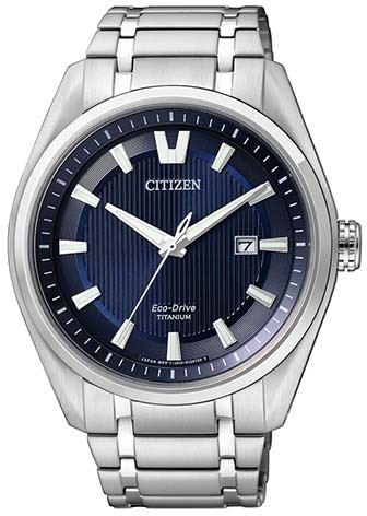 Citizen Titanuhr »AW1240-57L«, Armbanduhr, Herrenuhr, Solar, wasserdicht bis 10 bar, Titanarmband