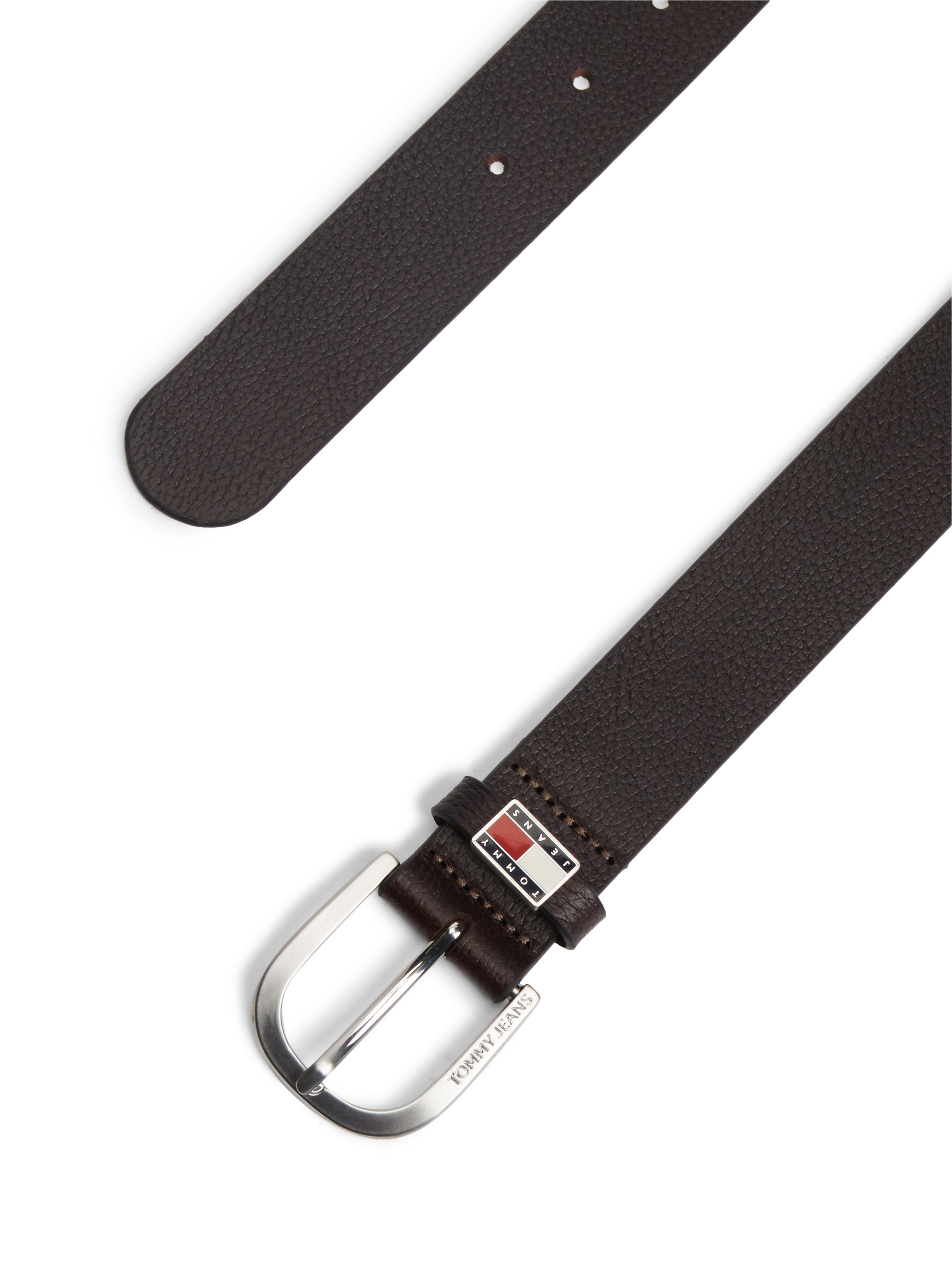 Tommy Jeans Ledergürtel »TJM RYAN 3.5« Größenverstellbar mit genarbtem Finish