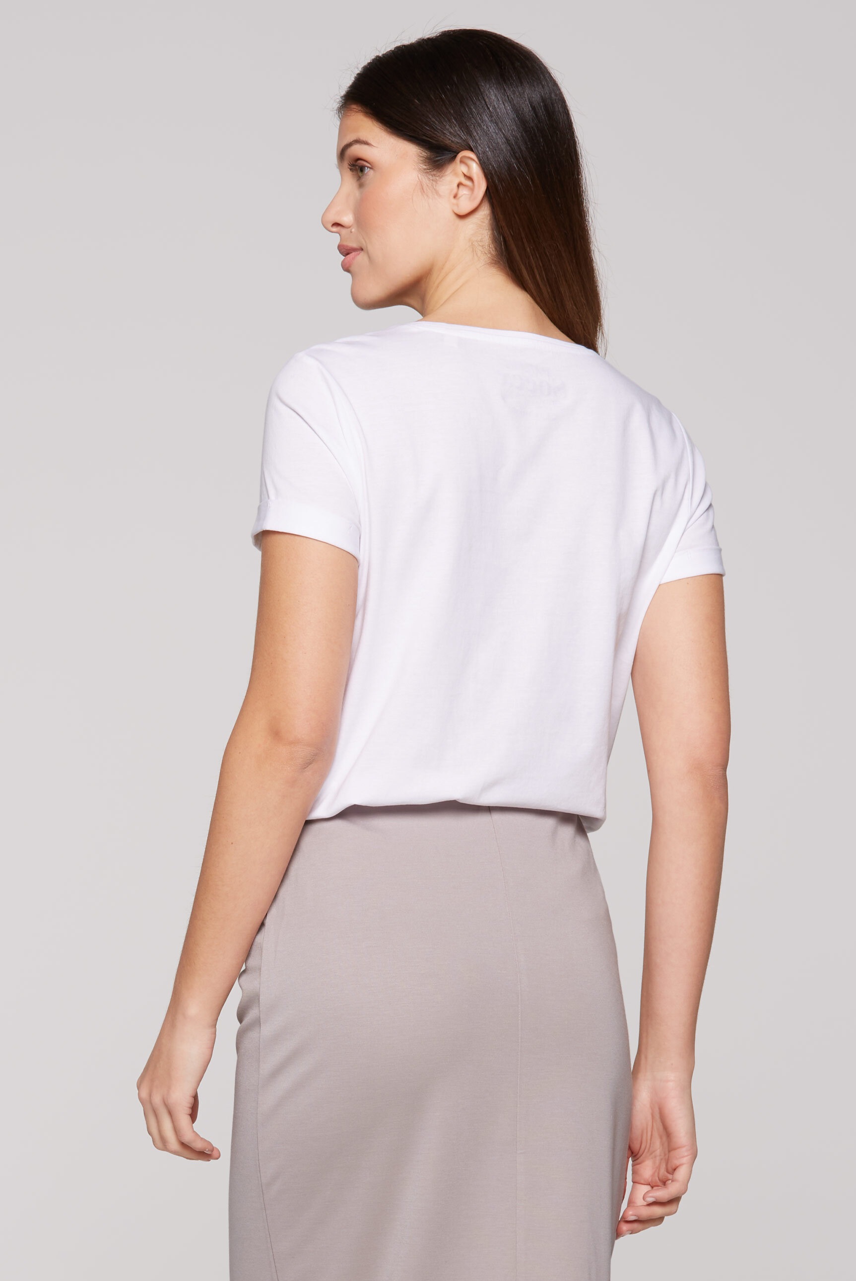 SOCCX Rundhalsshirt, mit Seitenschlitze
