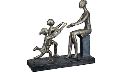 Casablanca by Gilde Dekofigur »Skulptur In meine Arme, bronzefarben/grau«, (1 St.),... kaufen