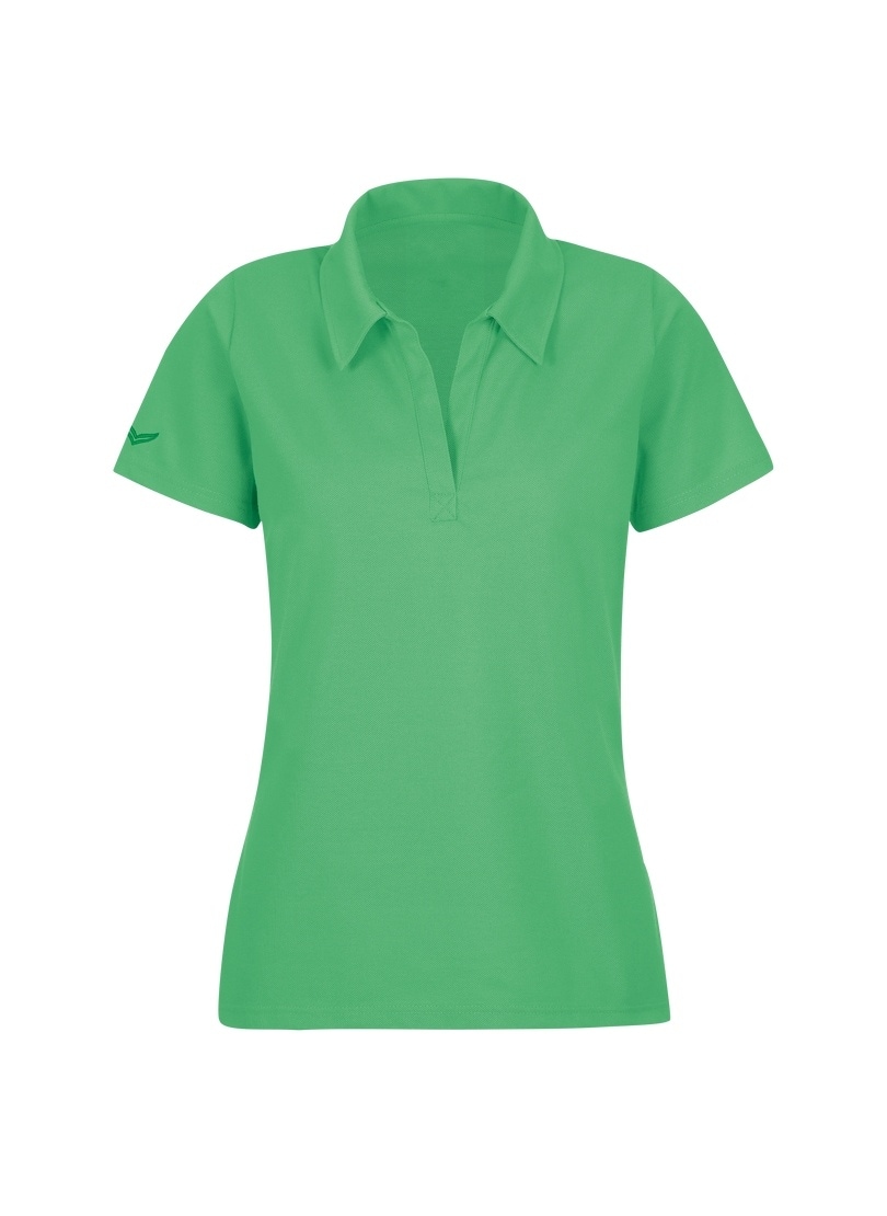 Poloshirt »TRIGEMA Poloshirt ohne Knopfleiste«