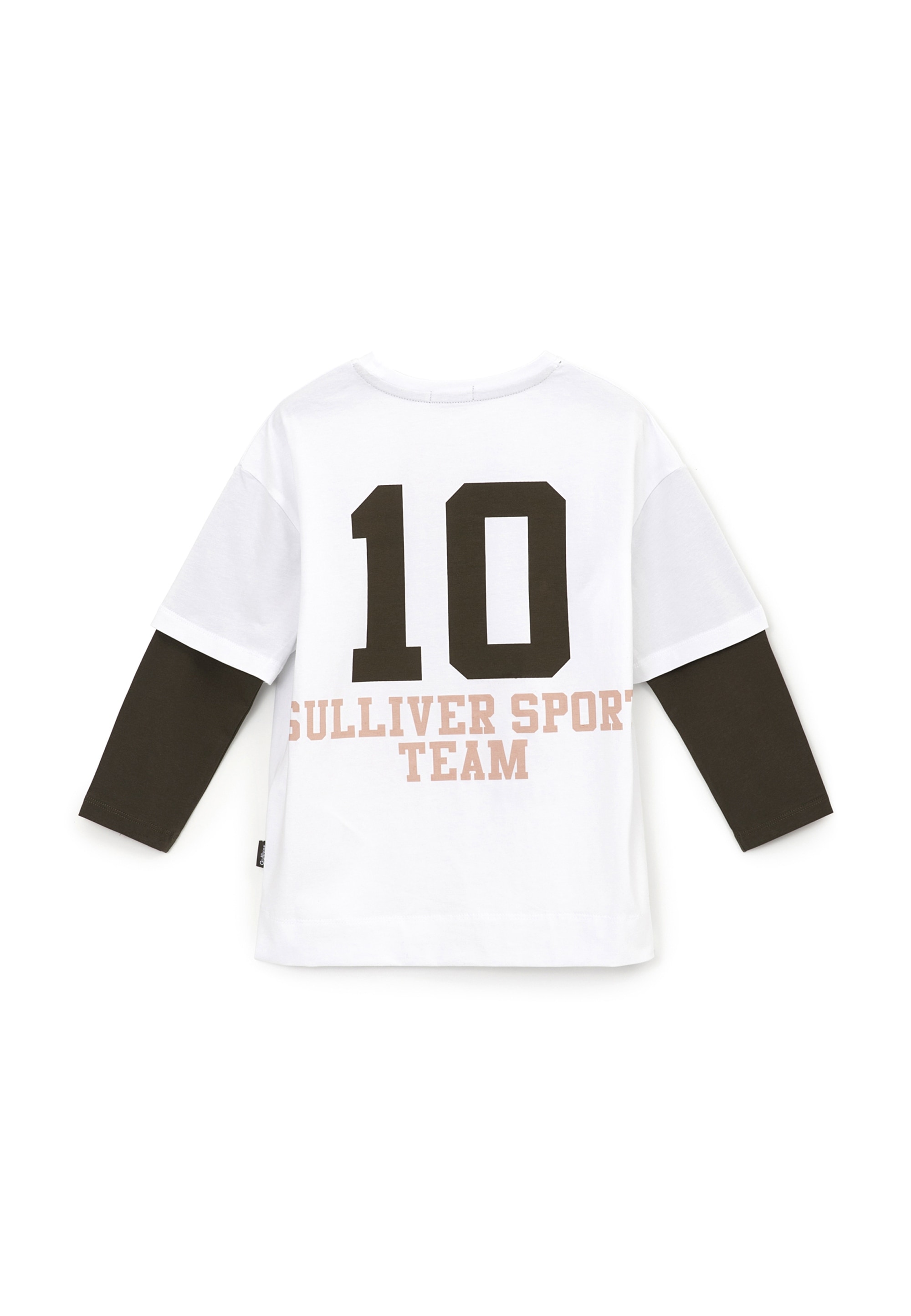Gulliver Langarmshirt, mit kontrastfarbigen Ärmeln