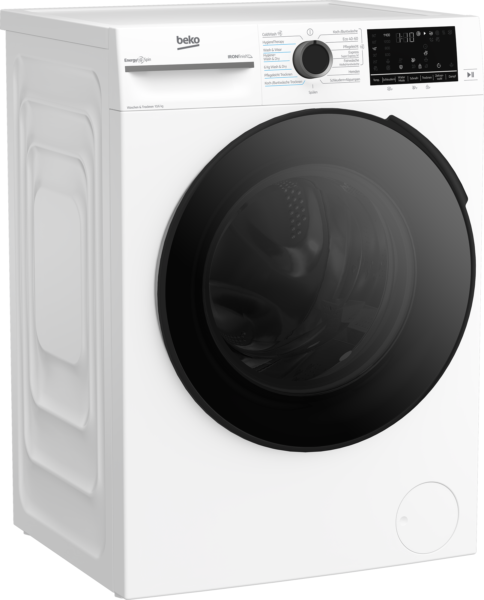 BEKO Waschtrockner "BDFT4104A20C" 10 kg /6 kg 76 dB(A) SteamCure, Hygiene Therapy, ProSmart Inverter Motor