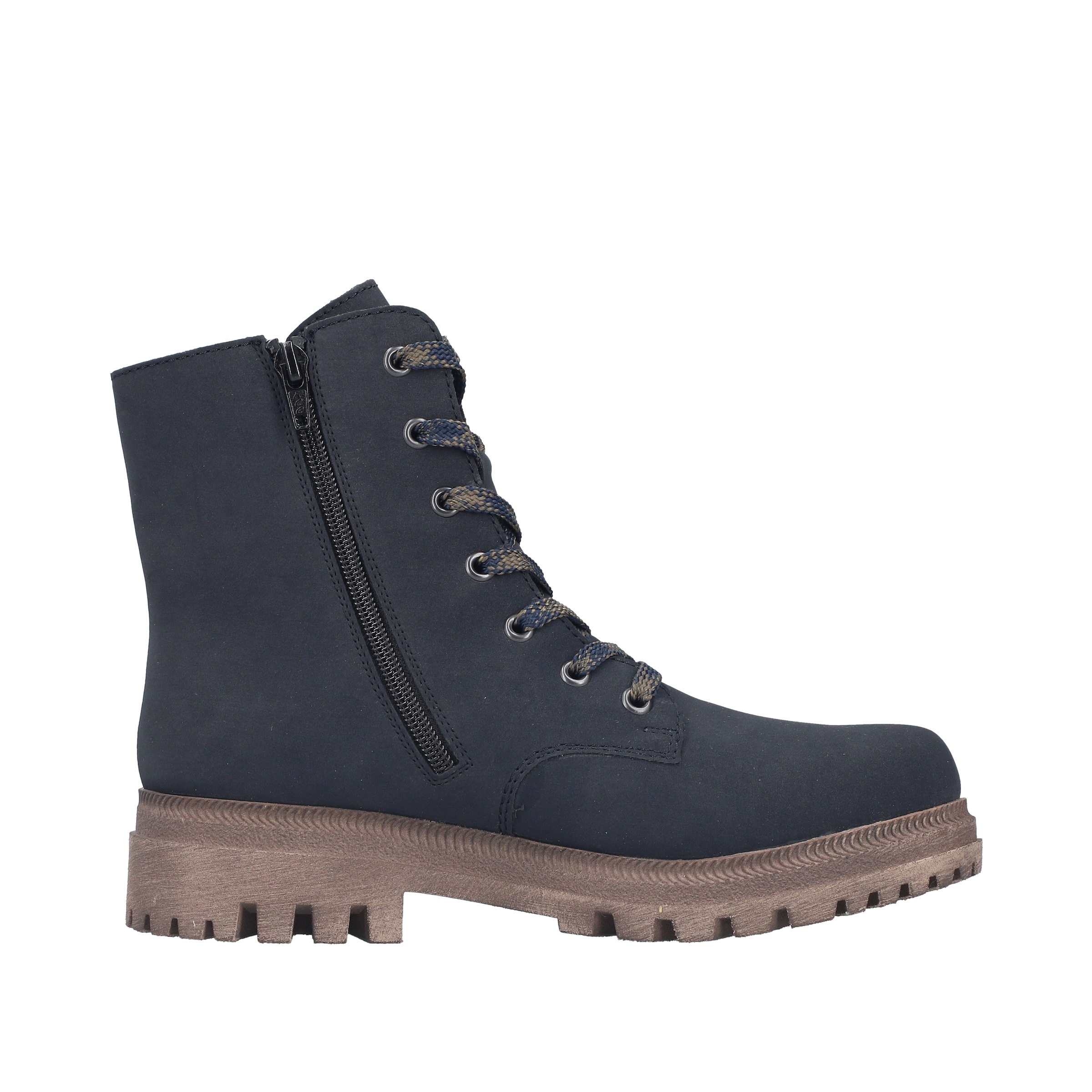 Rieker Winterboots  Schnürboots, Schnürstiefelette mit zweckmäßigem Reißverschluss