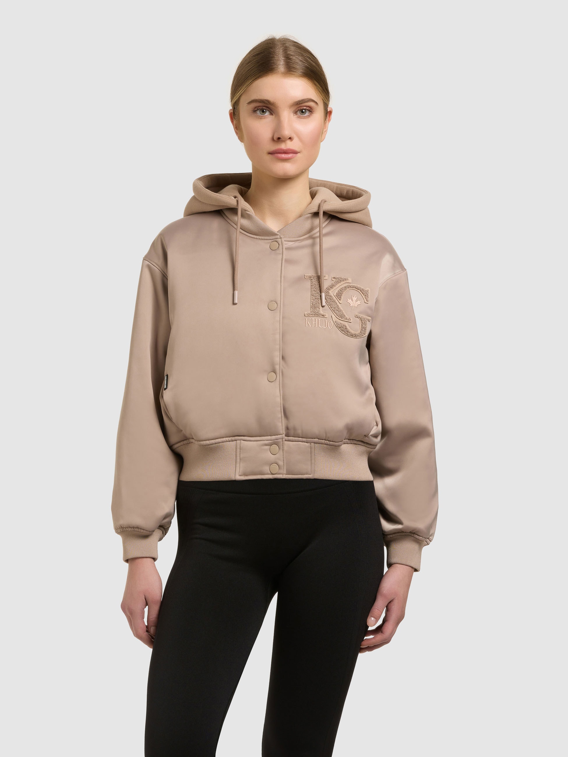 khujo Blouson »CHANI« mit Kapuze