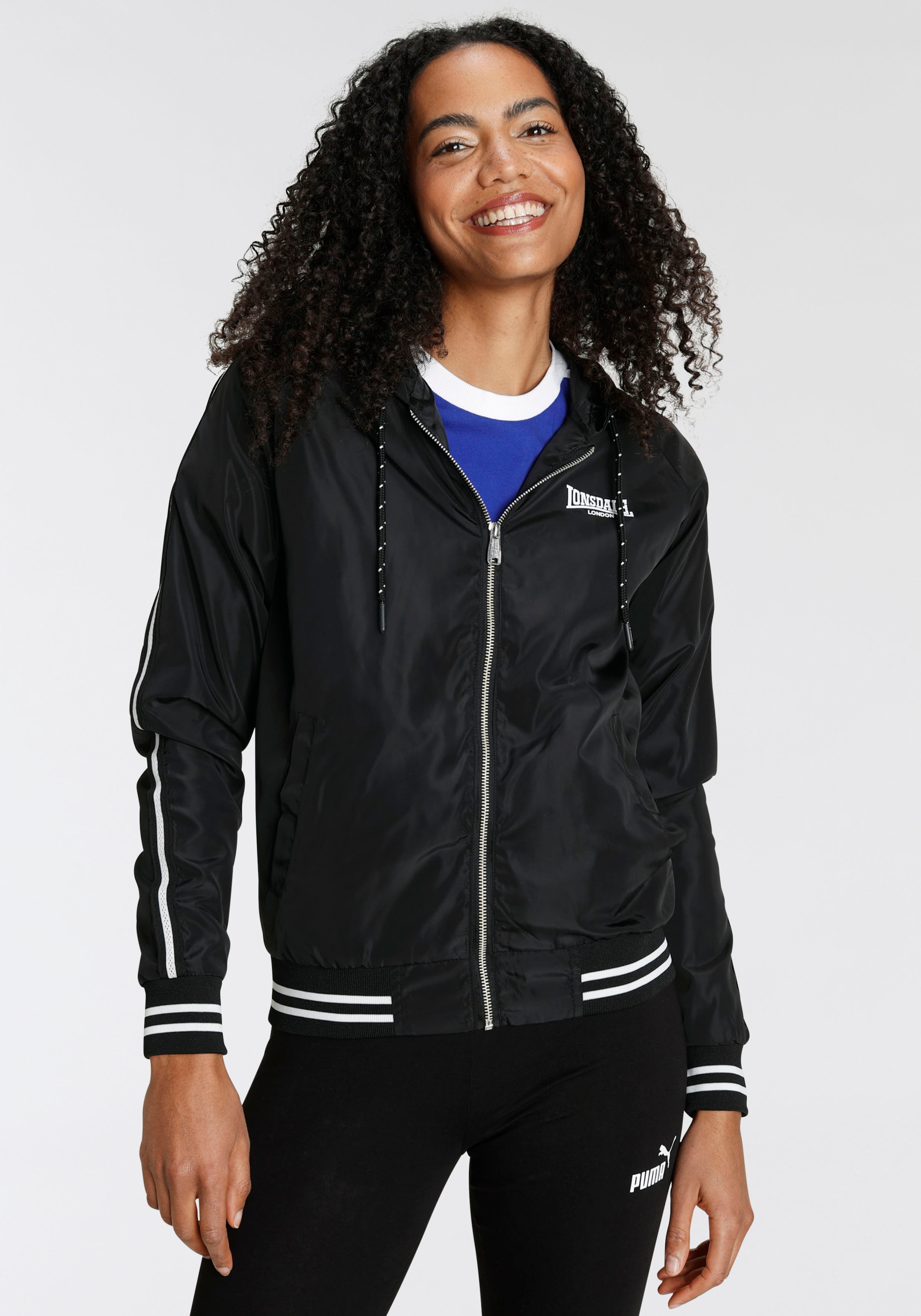 Lonsdale Blouson "MERIDEN", mit Kapuze