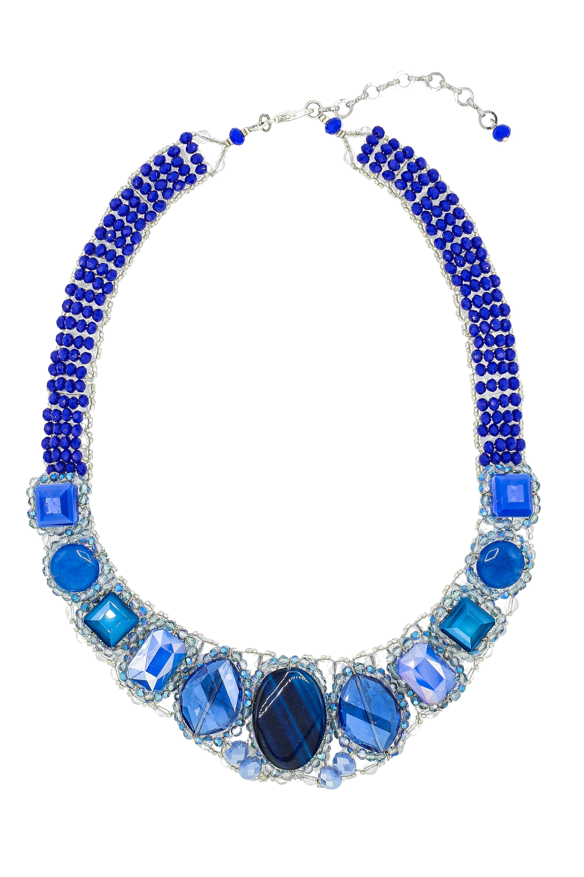 COLLEZIONE ALESSANDRO Kette mit Anhänger »Crystal Dream«, aus handgefertigten Glassteinen