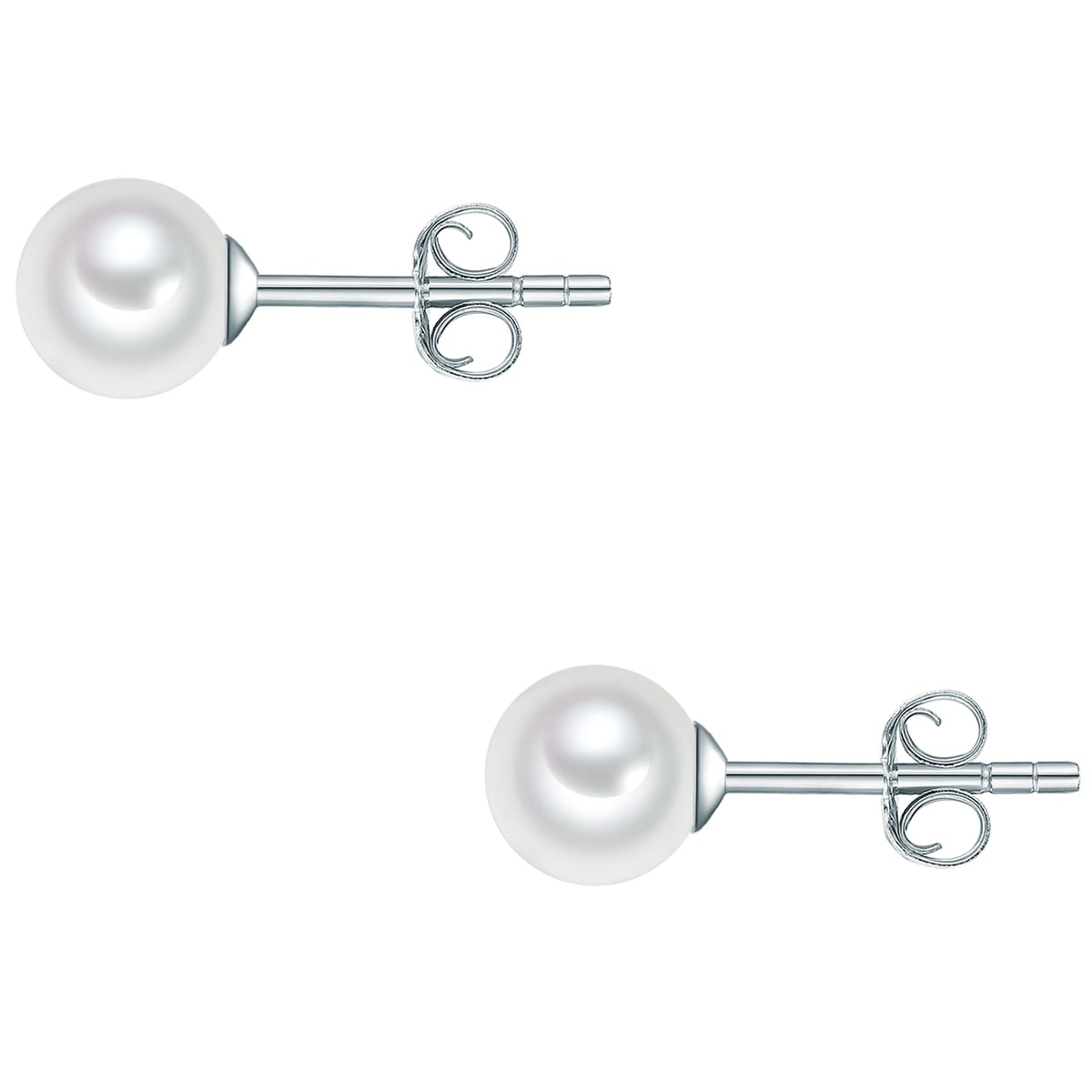 Rafaela Donata Paar Ohrstecker »Set: RD404« Ohrstecker Sterling Silber Muschelkernperle weiß