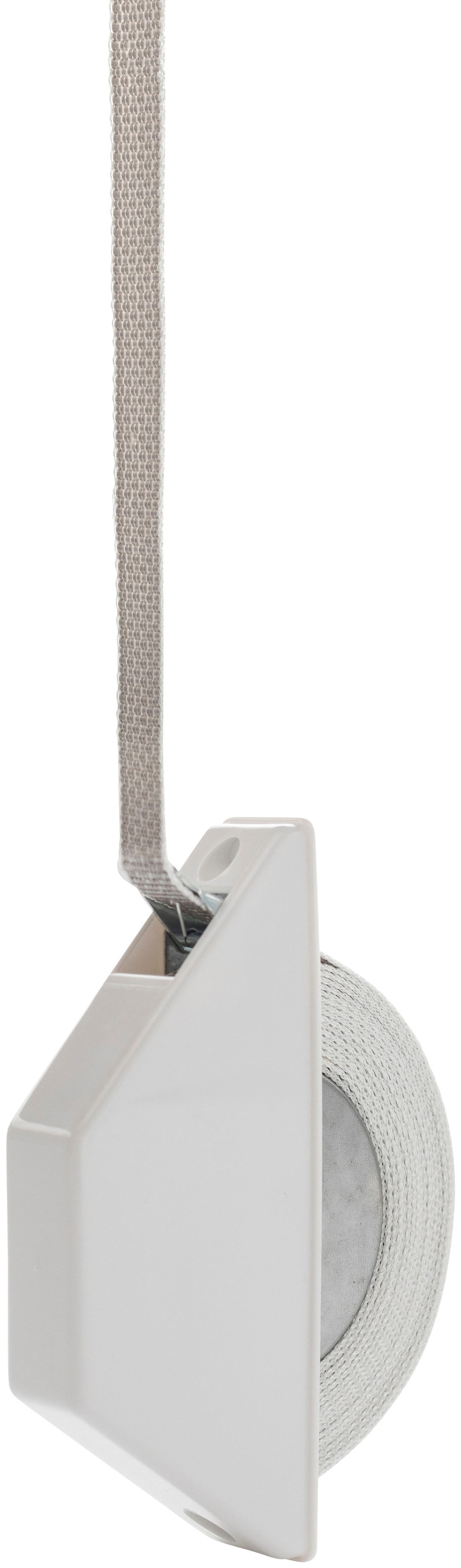 SCHELLENBERG Einlass-Gurtwickler »für das Rollladensystem Mini, Unterputz-Montage«, Halbeinlasswickler inkl. 5 m Rollladengurt, Lochabstand 13, 5 cm