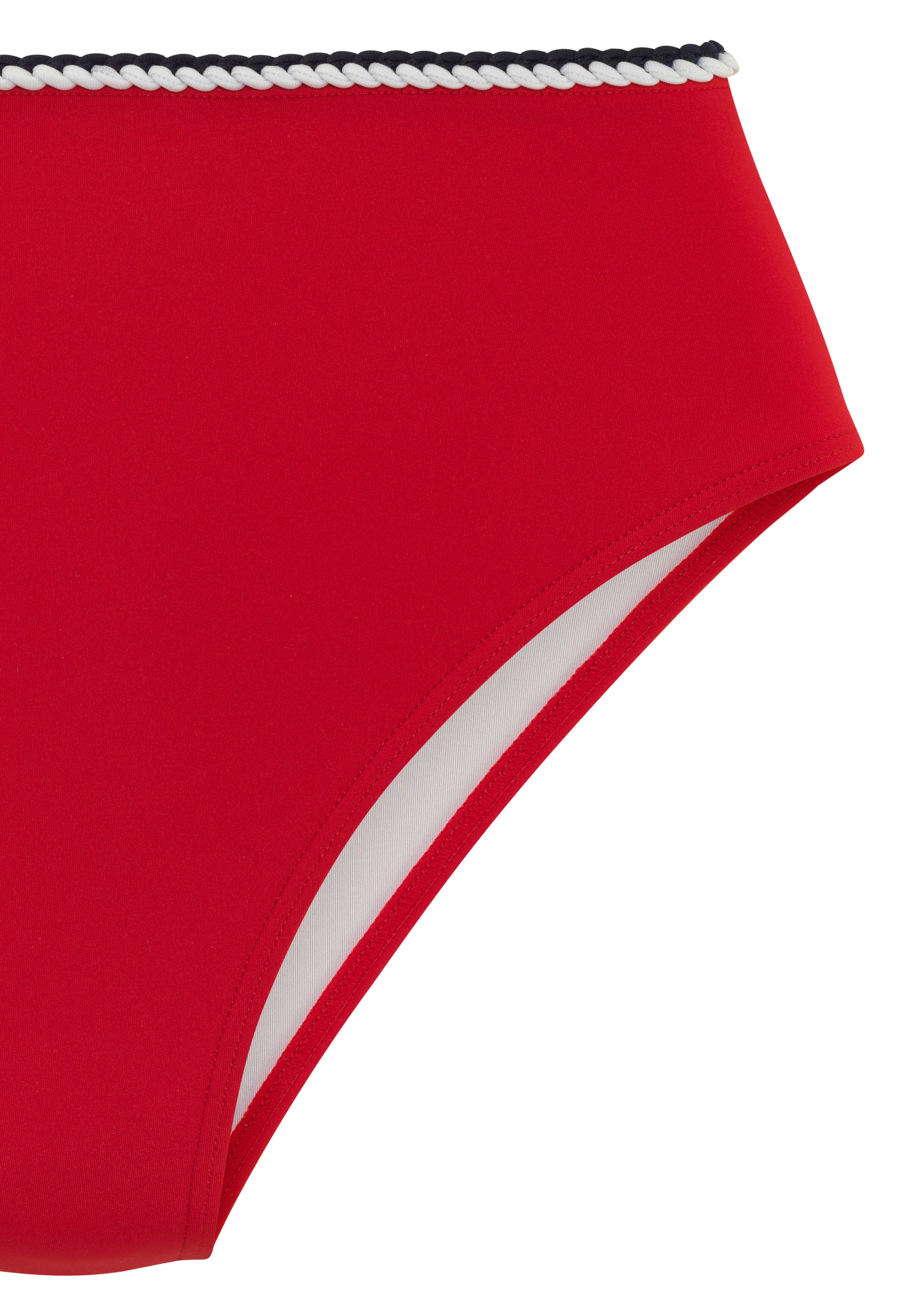 s.Oliver Bikini-Hose »Junis«, mit geflochtenen Details