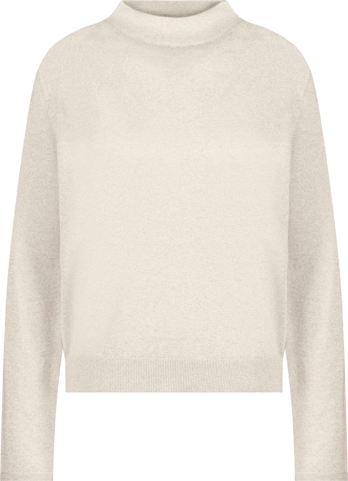 Monari Rundhalspullover »Pullover Lurex«