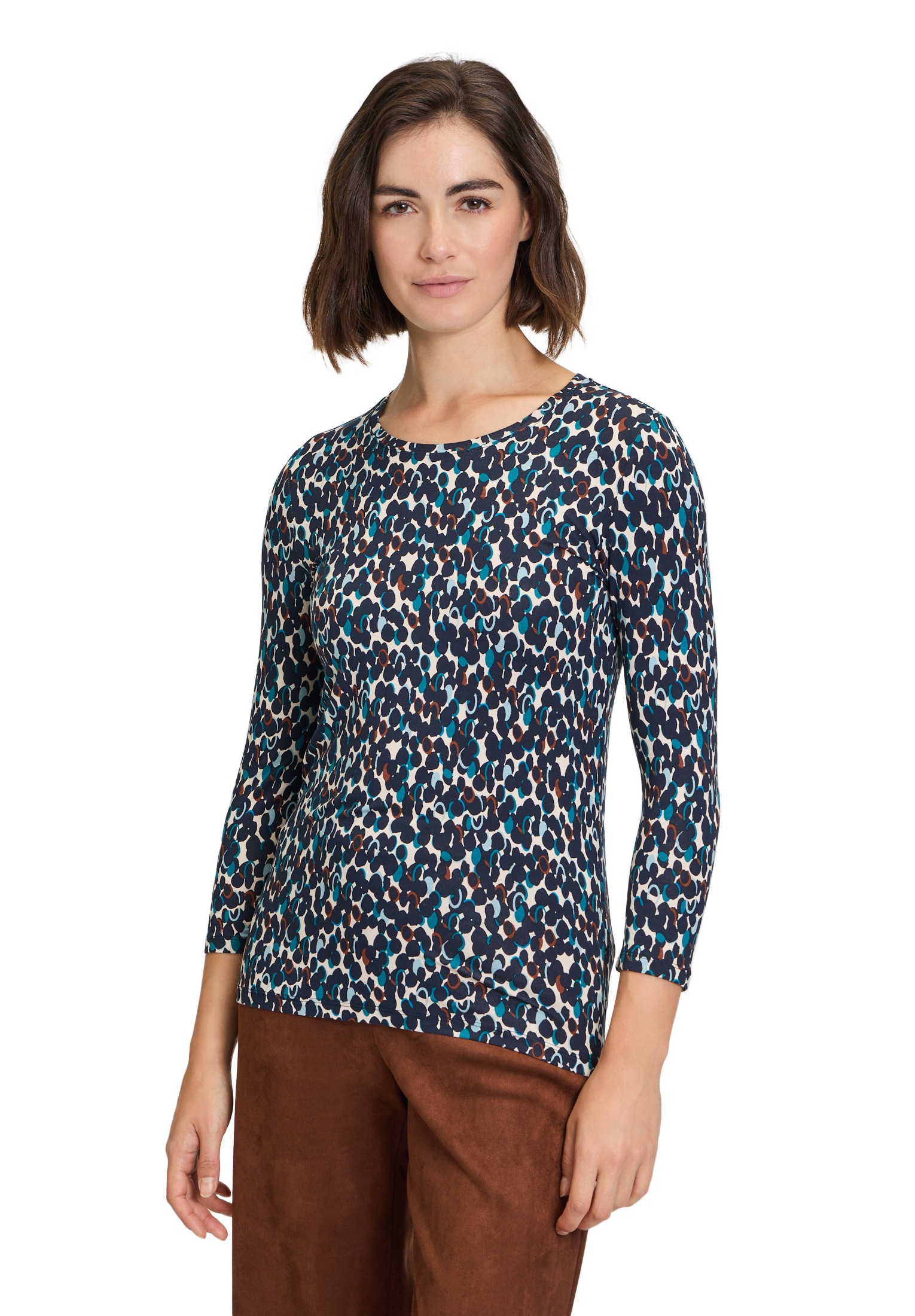 Betty Barclay 3/4-Arm-Shirt "Betty Barclay Basic Shirt mit Print", Druck