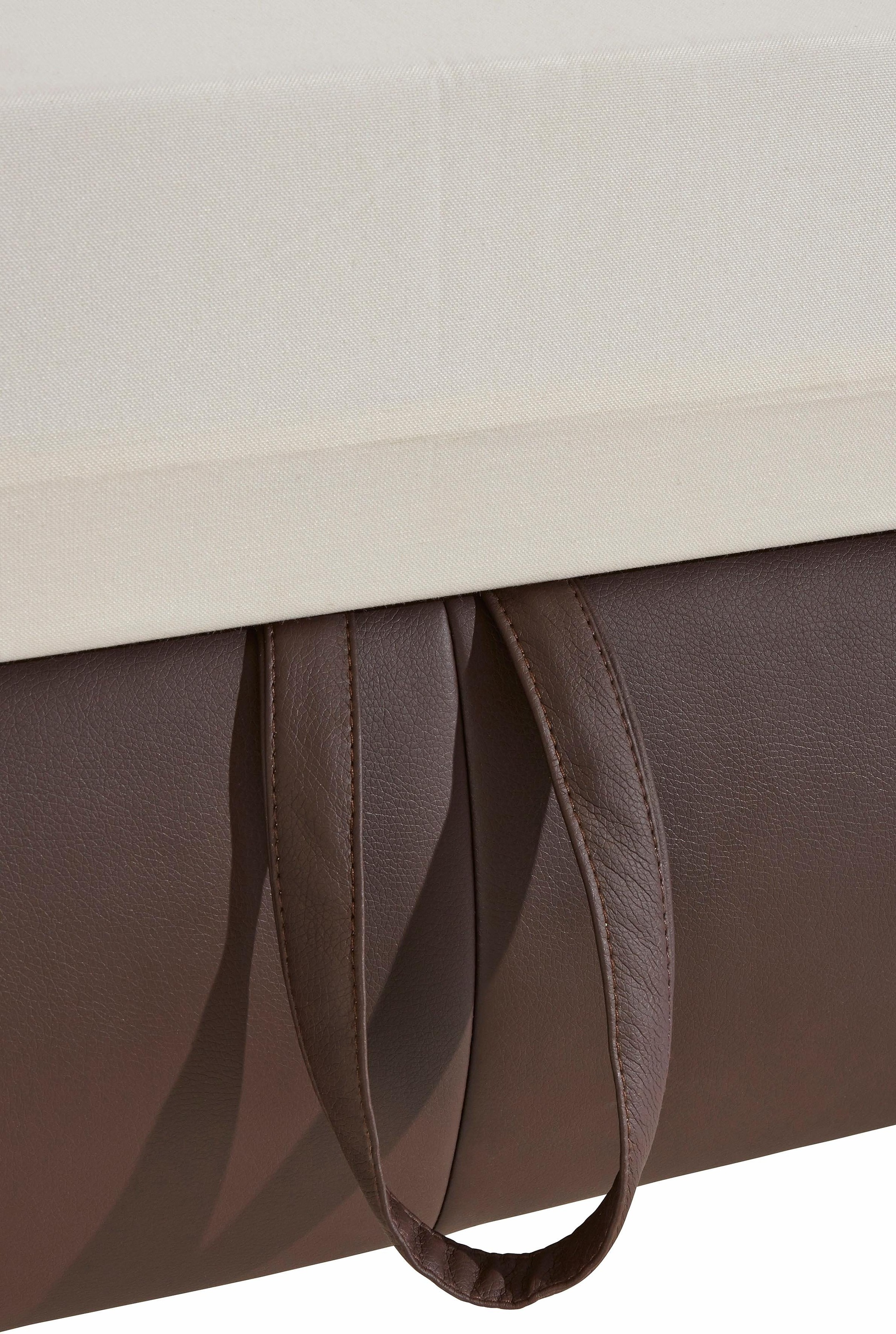 sit&more Ecksofa »Palomino L-Form«, wahlweise XL oder XXL und mit Bettfunktion