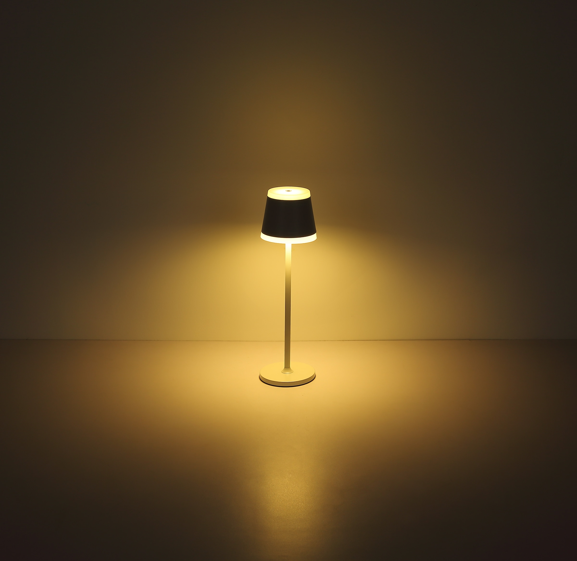 GLOBO LIGHTING LED Tischleuchte »RIDLEY«, Leuchtmittel LED-Modul | LED fest integriert, Tischlampe/Akku/IP54/Touch Ein/Aus/Touchdimmer/weiß