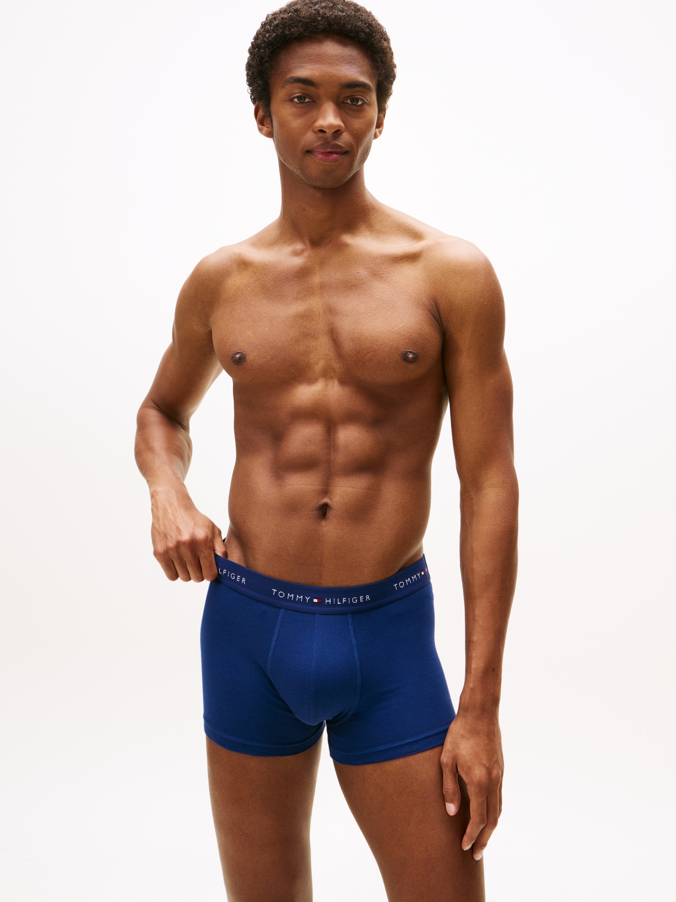 Tommy Hilfiger Underwear Trunk »3P TRUNK DTM«, (Packung, 3 St., 3er), mit Logobund