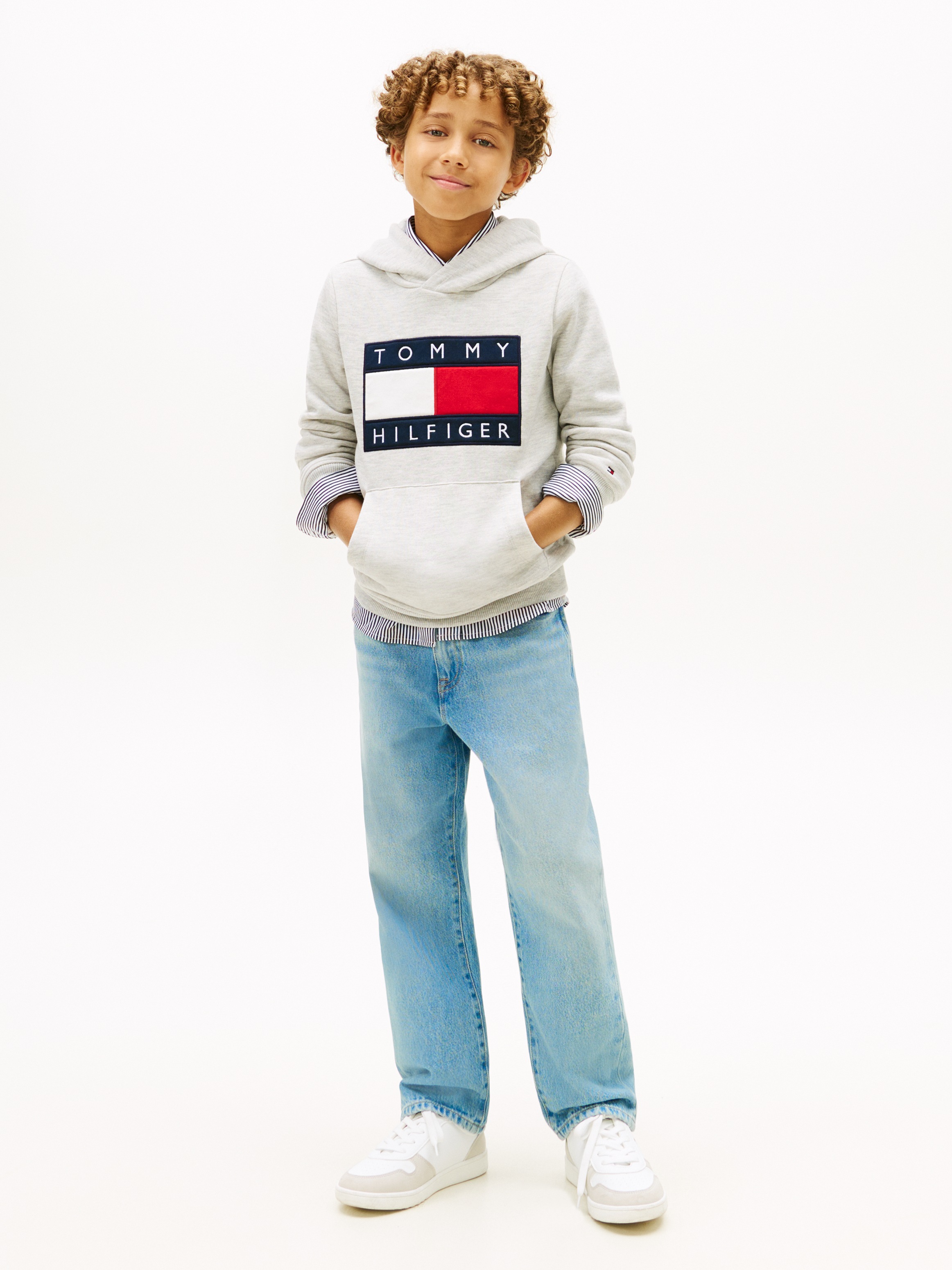 Tommy Hilfiger Kapuzensweatshirt , Kinder bis 16 Jahre, mit Kapuze
