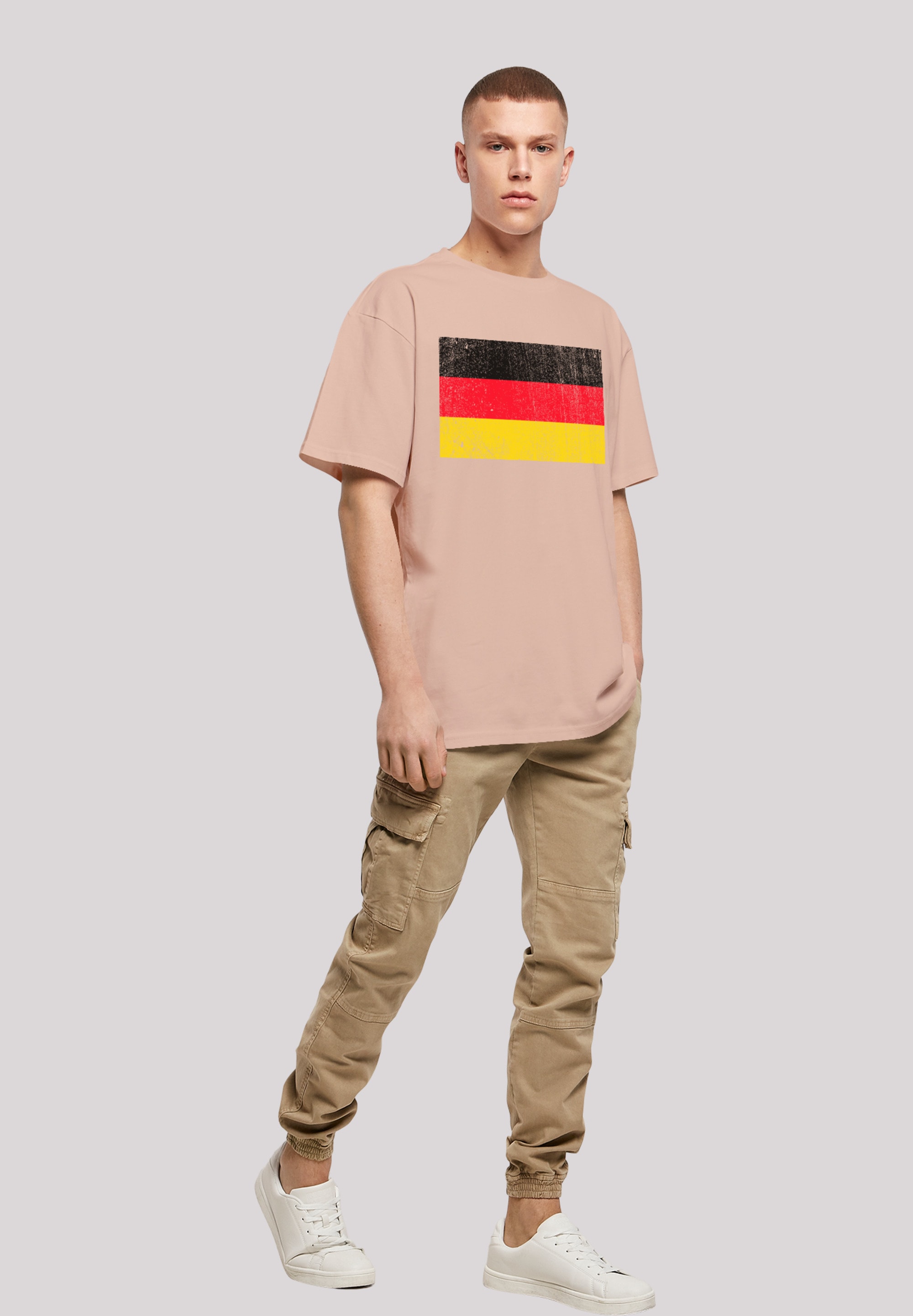 F4NT4STIC T-Shirt ▷ Flagge Deutschland Print bestellen BAUR distressed«, | »Germany
