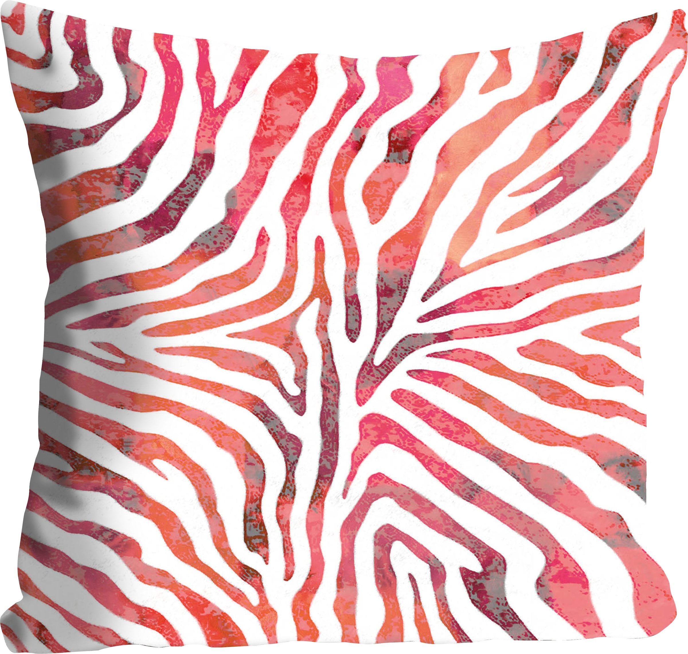 queence Dekokissen "Rene" Kissenhülle,Animalprint,Zebra-Design,Streifenmust günstig online kaufen