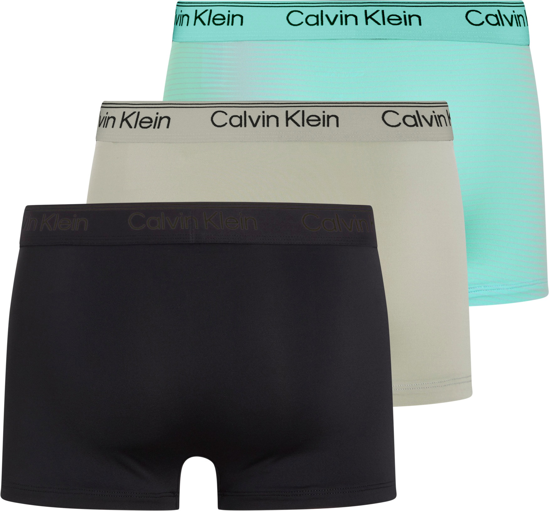 Calvin Klein Underwear Trunk »LOW RISE TRUNK 3PK«, (Packung, 3 St., 3er), mit Logo-Stretchbund