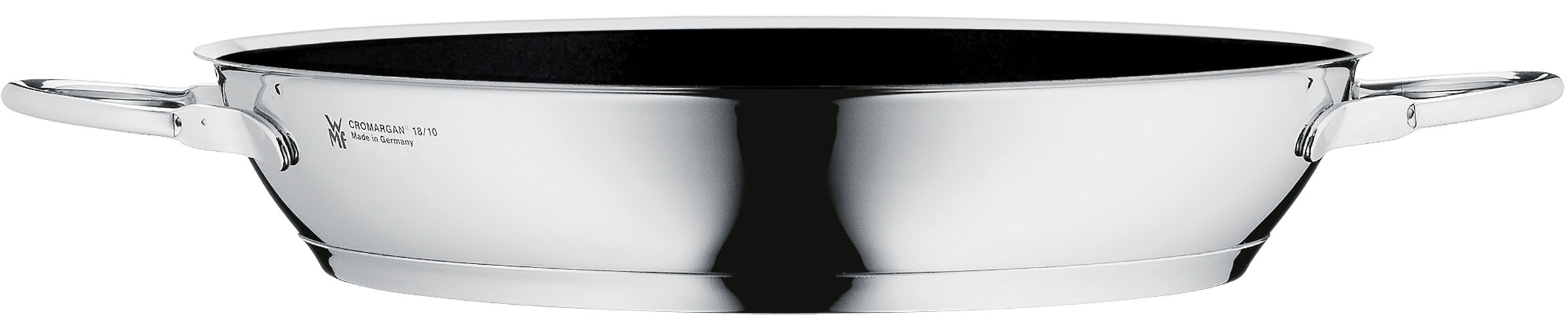 WMF Servierpfanne »CeraDur Profi«, Cromargan® Edelstahl Rostfrei 18/10, (1 tlg.), TransTherm-Allherdboden