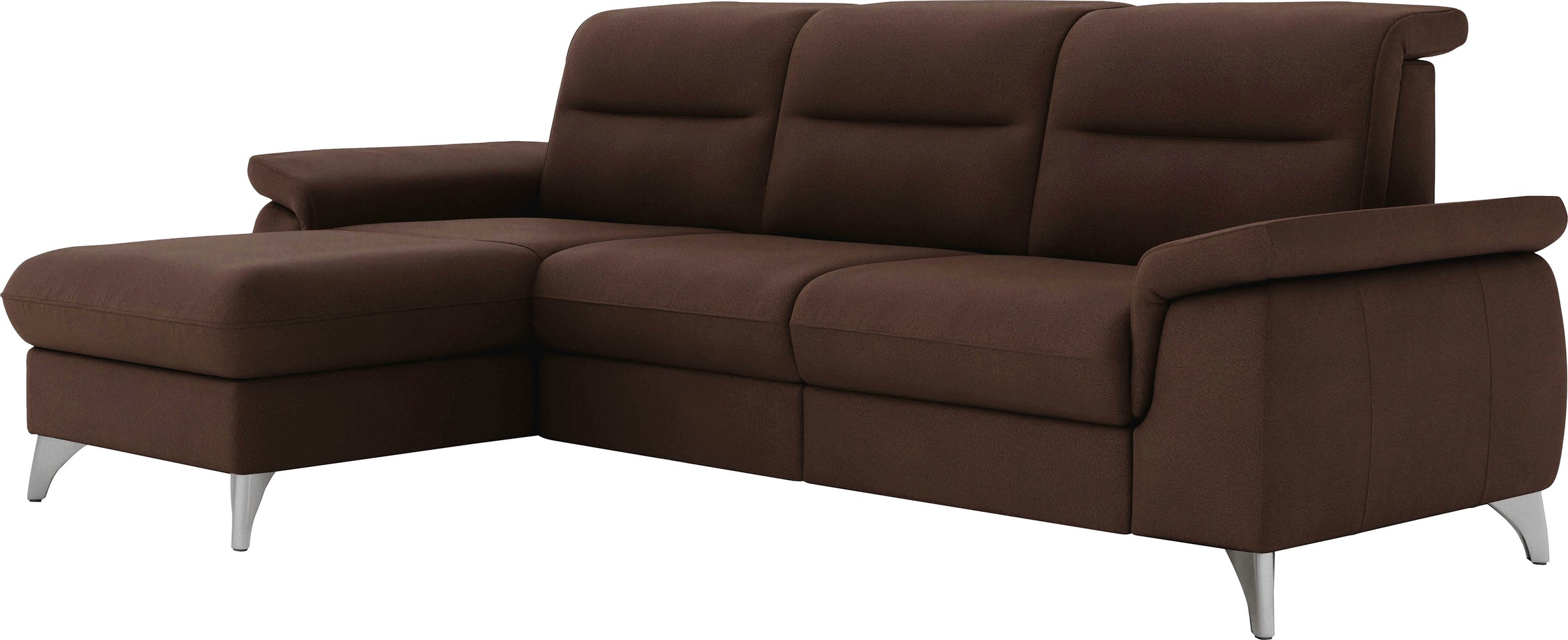 sit&more Ecksofa »Astoria L-Form« wahlweise mit motorischer Relaxfunktion