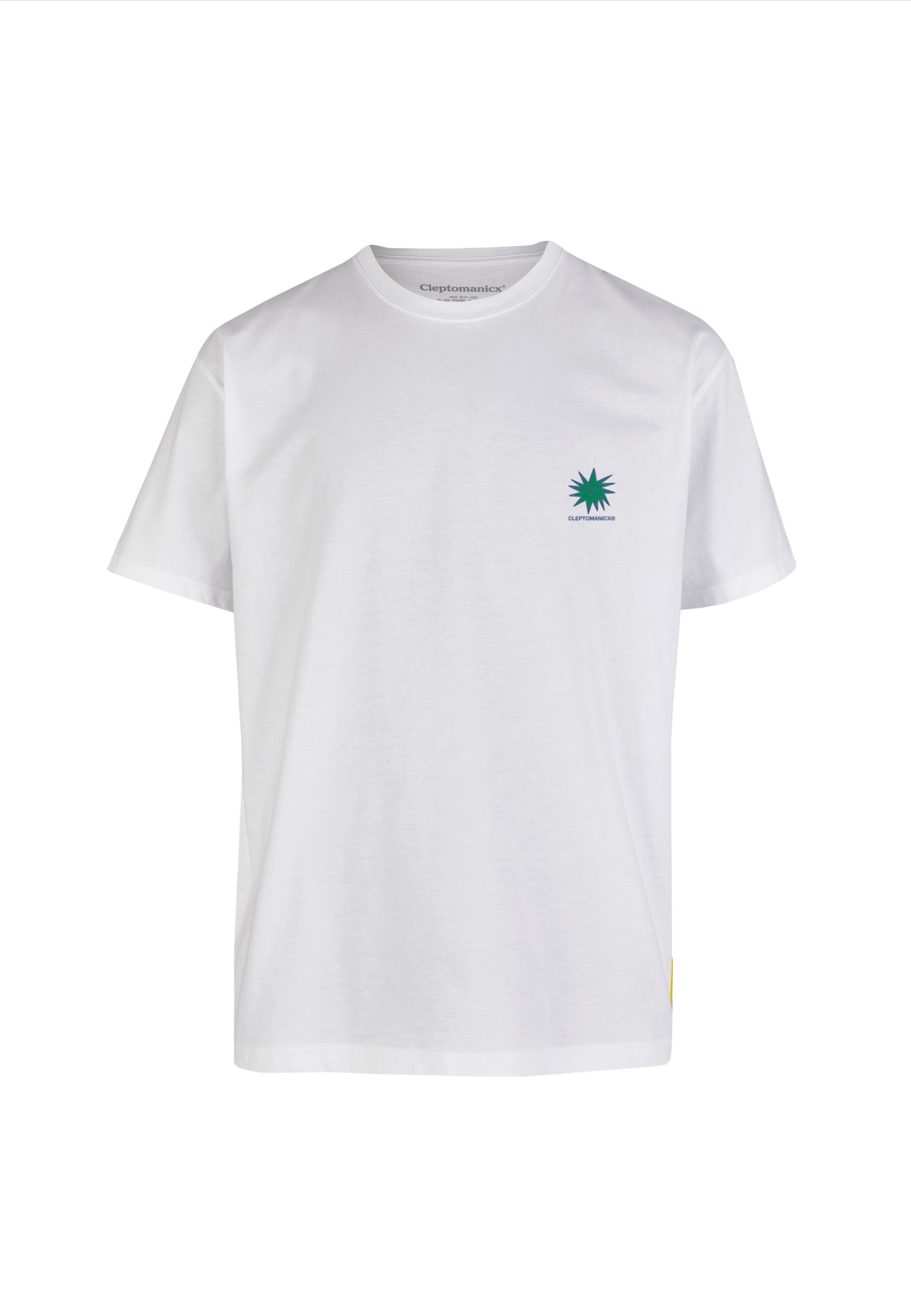 Cleptomanicx T-Shirt »Flowers«, mit coolem Front- und Rückenprint