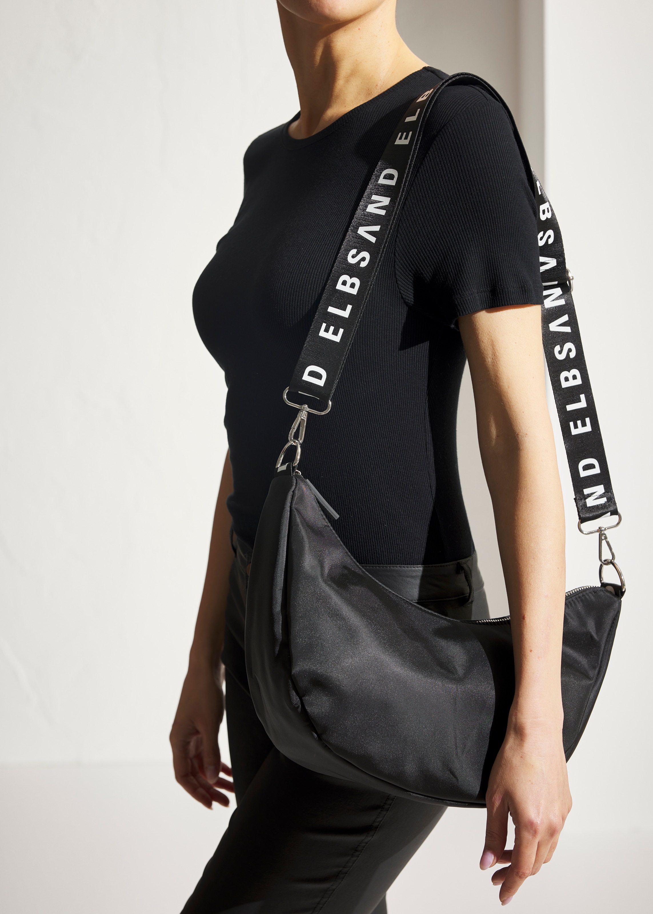 Elbsand Handtasche "Hobo-Tasche", Schultertasche, Minibag, Henkeltasche, Cr günstig online kaufen