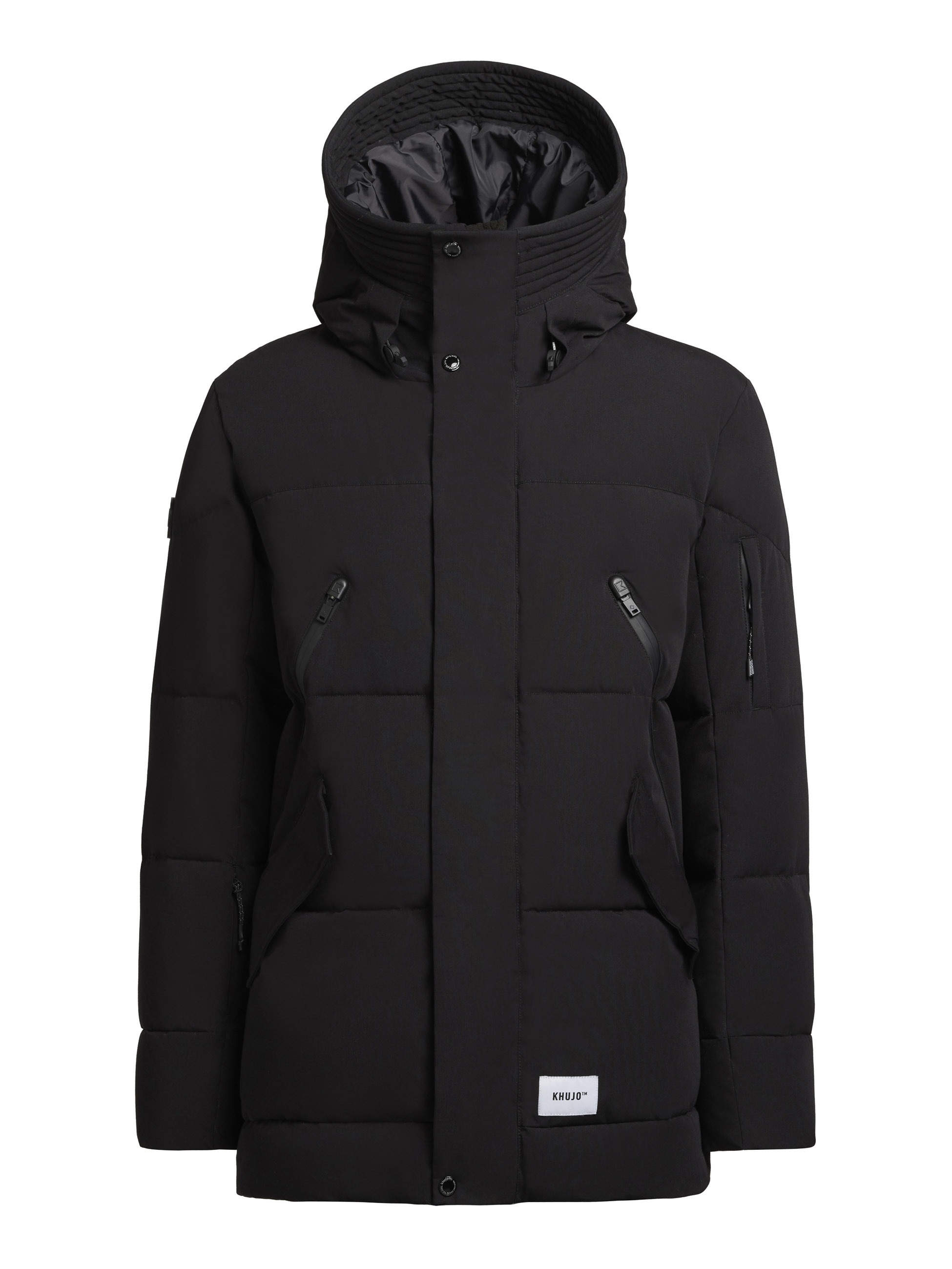 khujo Steppjacke »KANF«, mit Kapuze