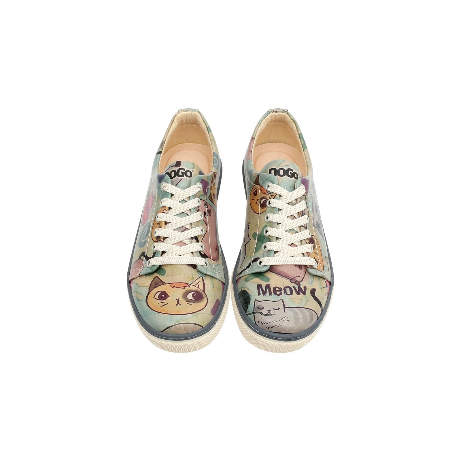 DOGO Sneaker »Damen Sneaker Cats of the World Vegan Damen Sneaker / female«, Vegan