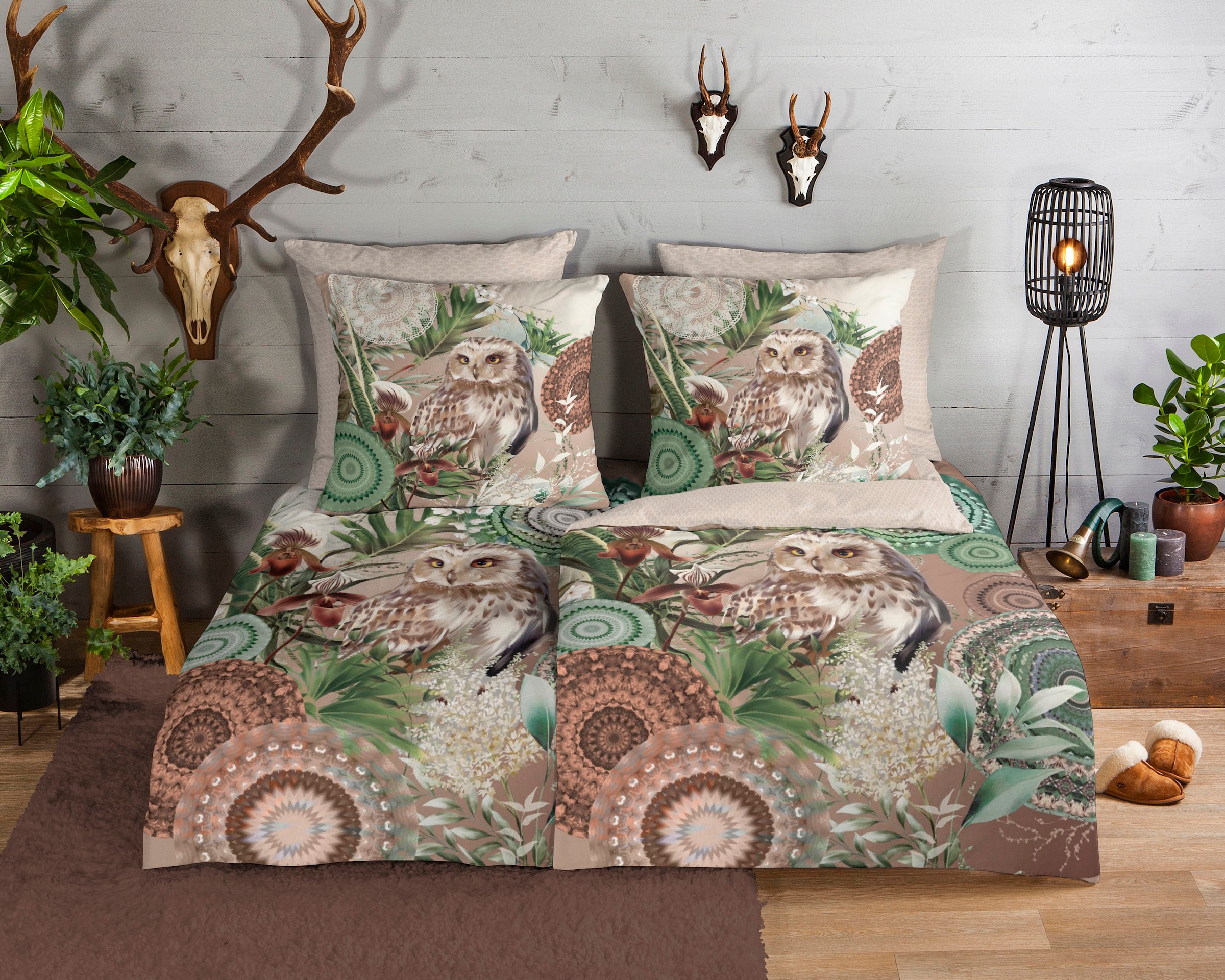 hip Wendebettwäsche "Kirja" 2 Stk. tlg. Biber, 135x200, Warm, Weich, Wendeo günstig online kaufen