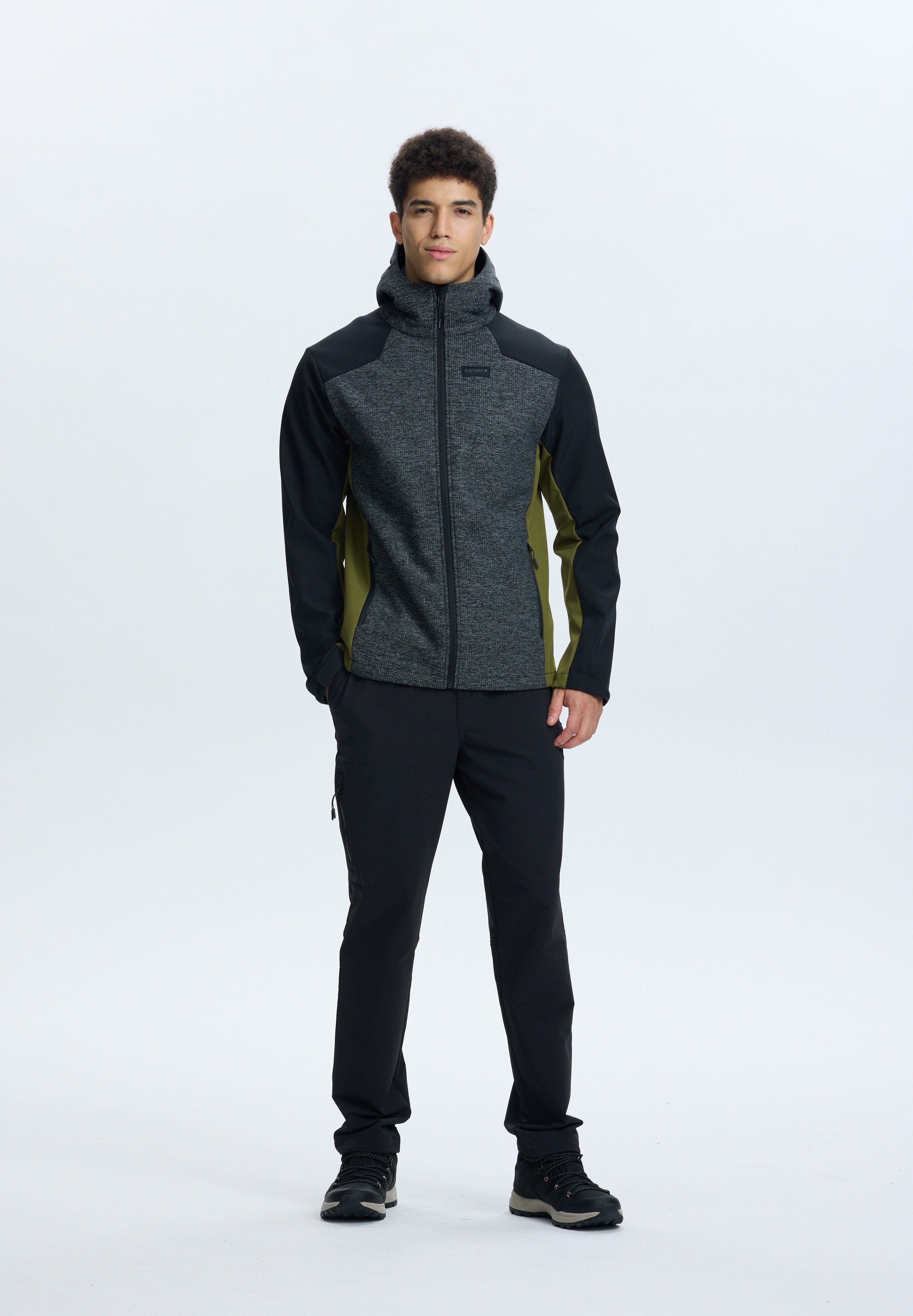 Icepeak Softshelljacke "BEEDEVILLE" 1 Stk. tlg. für sportliche Aktivitäten, günstig online kaufen