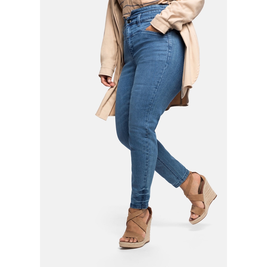 Sheego Stretch-Jeans »Jeans«