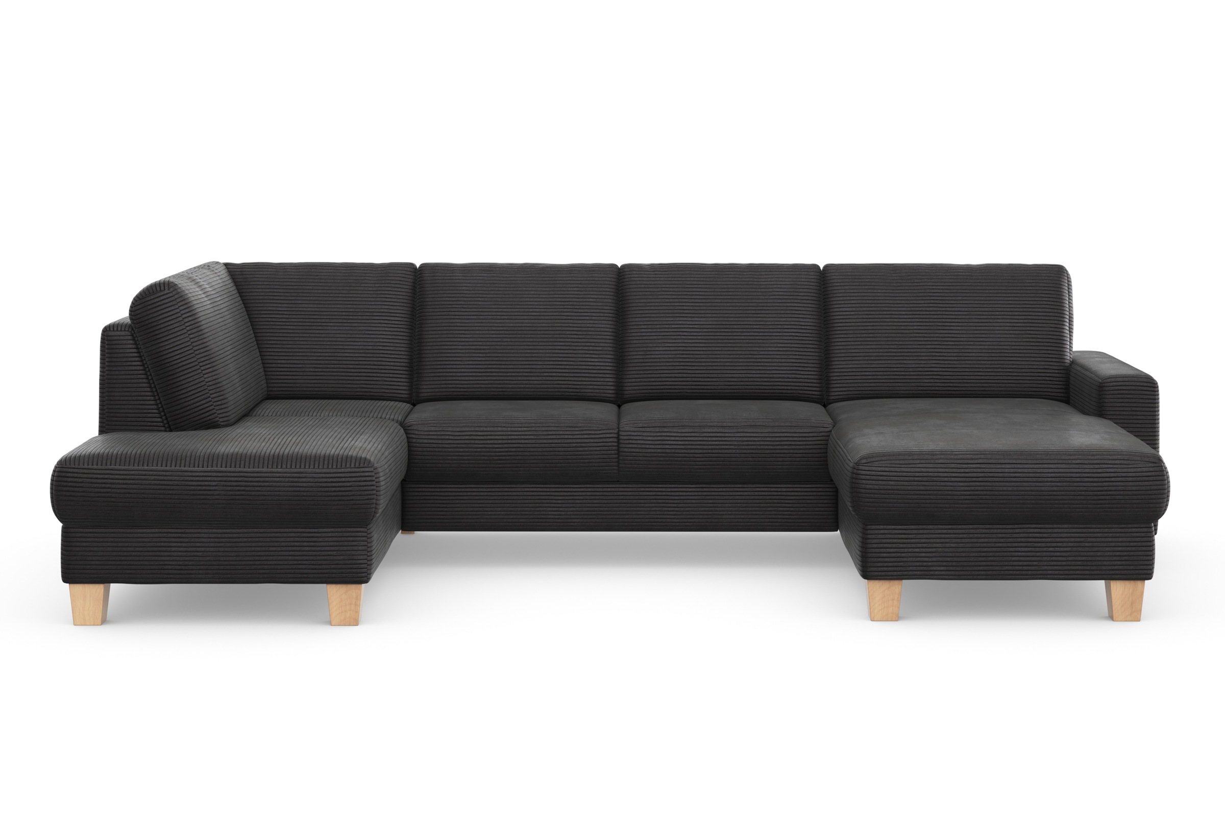 Home affaire Wohnlandschaft "Summer U-Form" mit oder ohne Bettfunktion und günstig online kaufen