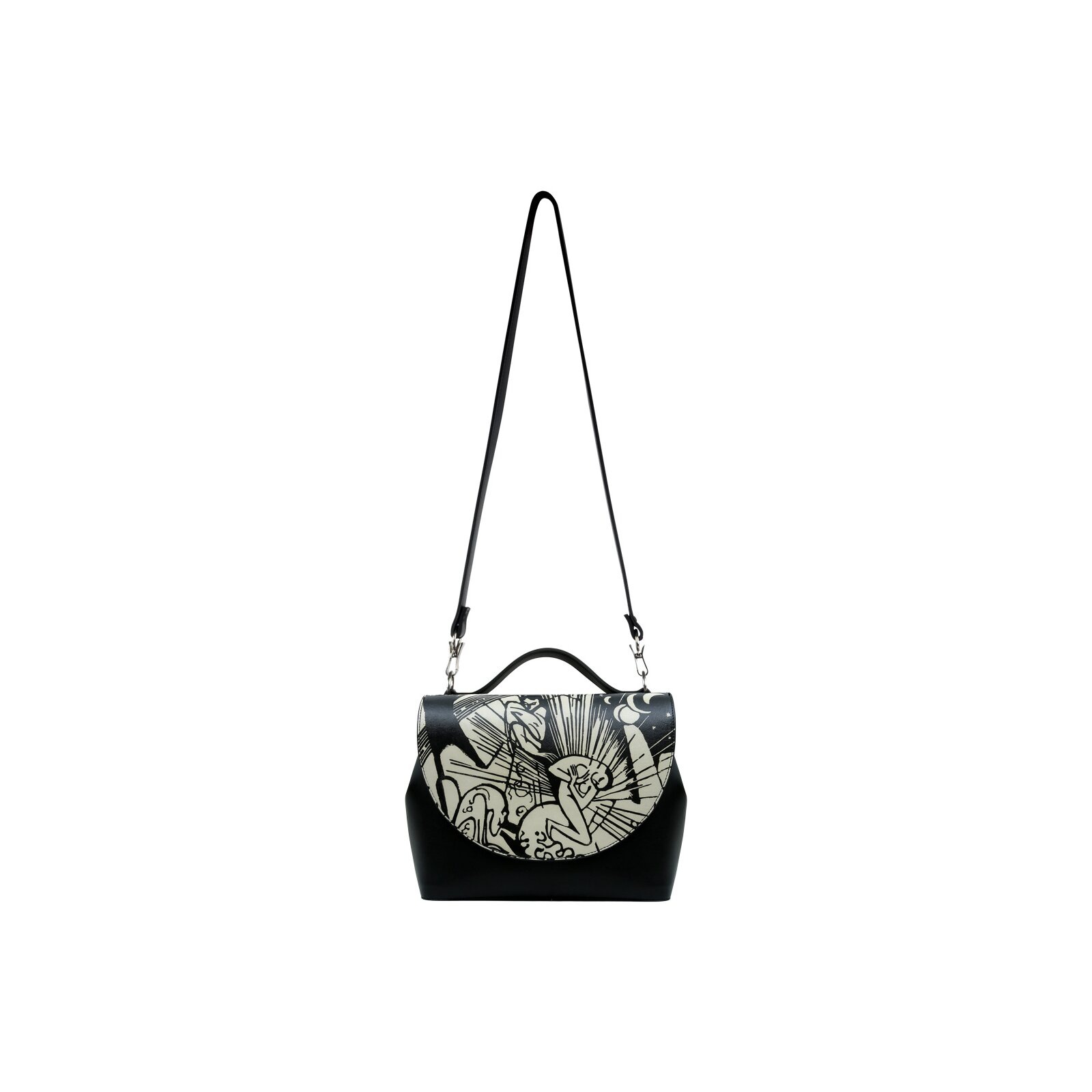 DOGO Henkeltasche »Damen Handy Bag Desire For Peace Vegan Damen Handtaschen«, Vegan