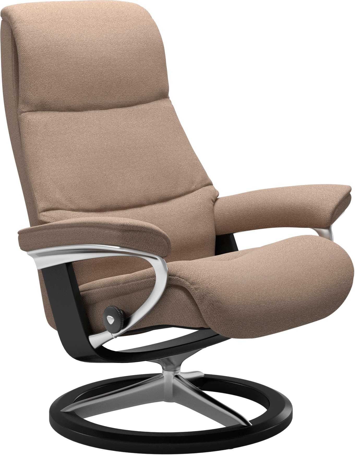 Stressless Relaxsessel "View", (Set, Relaxsessel mit Hocker), mit Signature günstig online kaufen