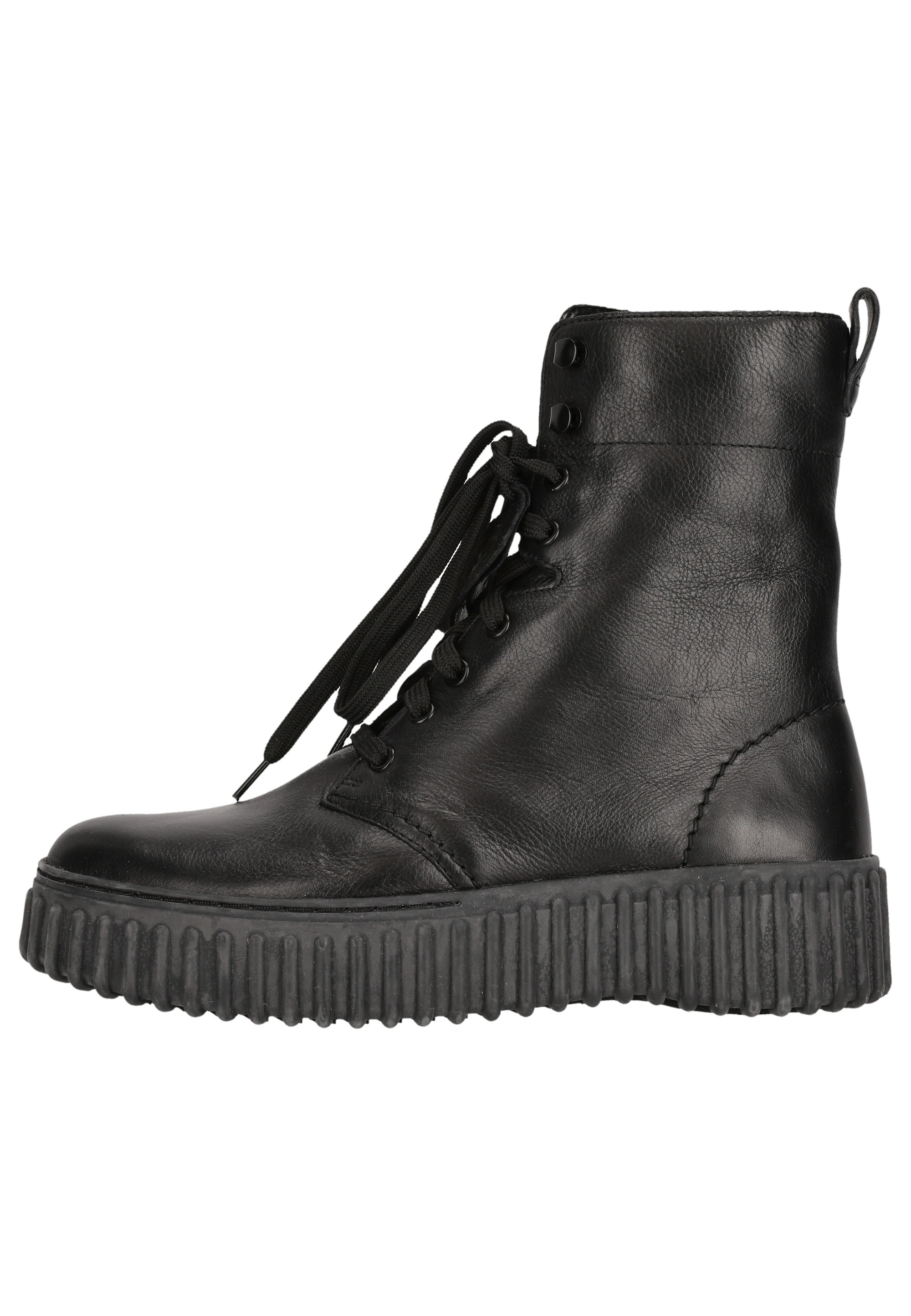 Clarks Stiefel "Torhill Style" aus schwarzem Glattleder günstig online kaufen