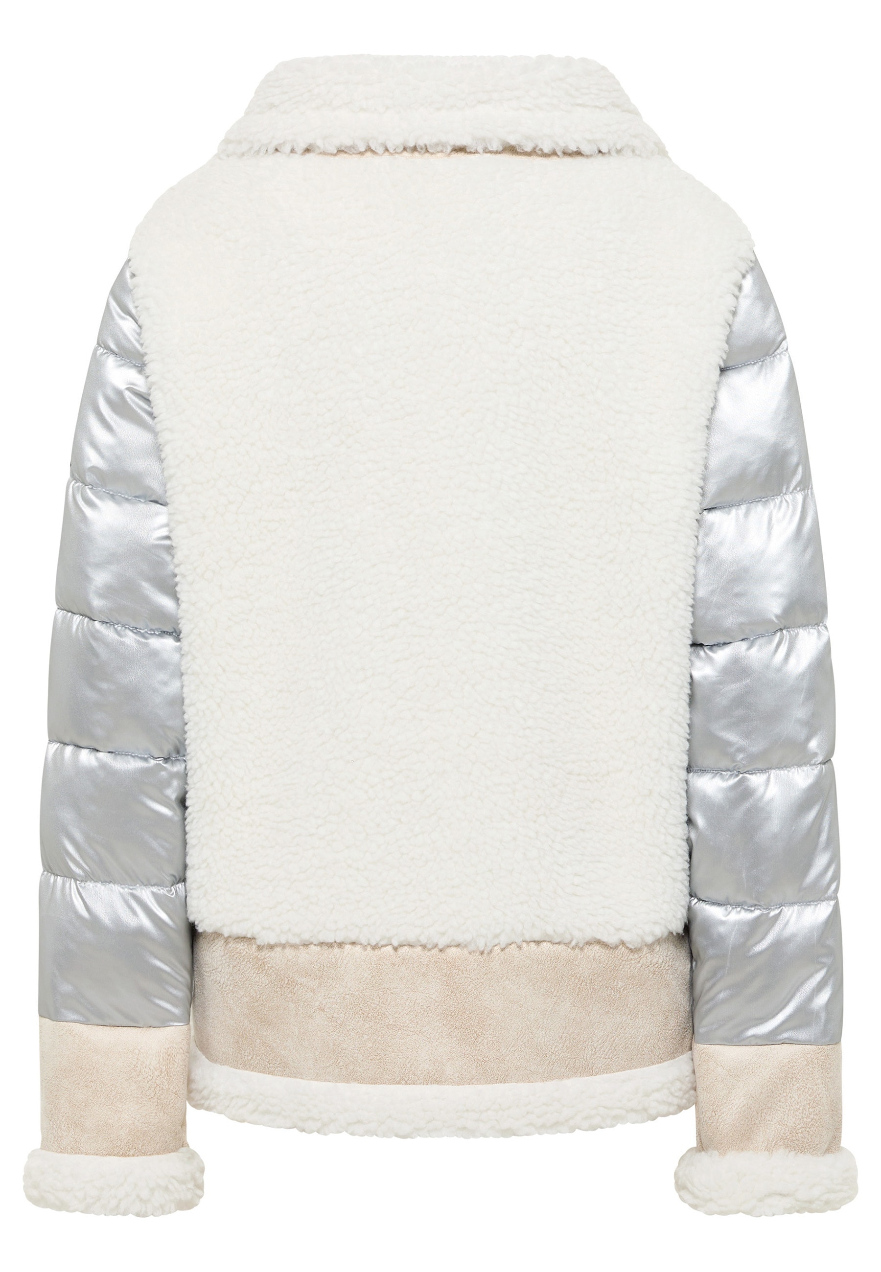 Frieda & Freddies Winterjacke »Fake Fur Jacket / Fiona«, mit dezenten Farbdetails