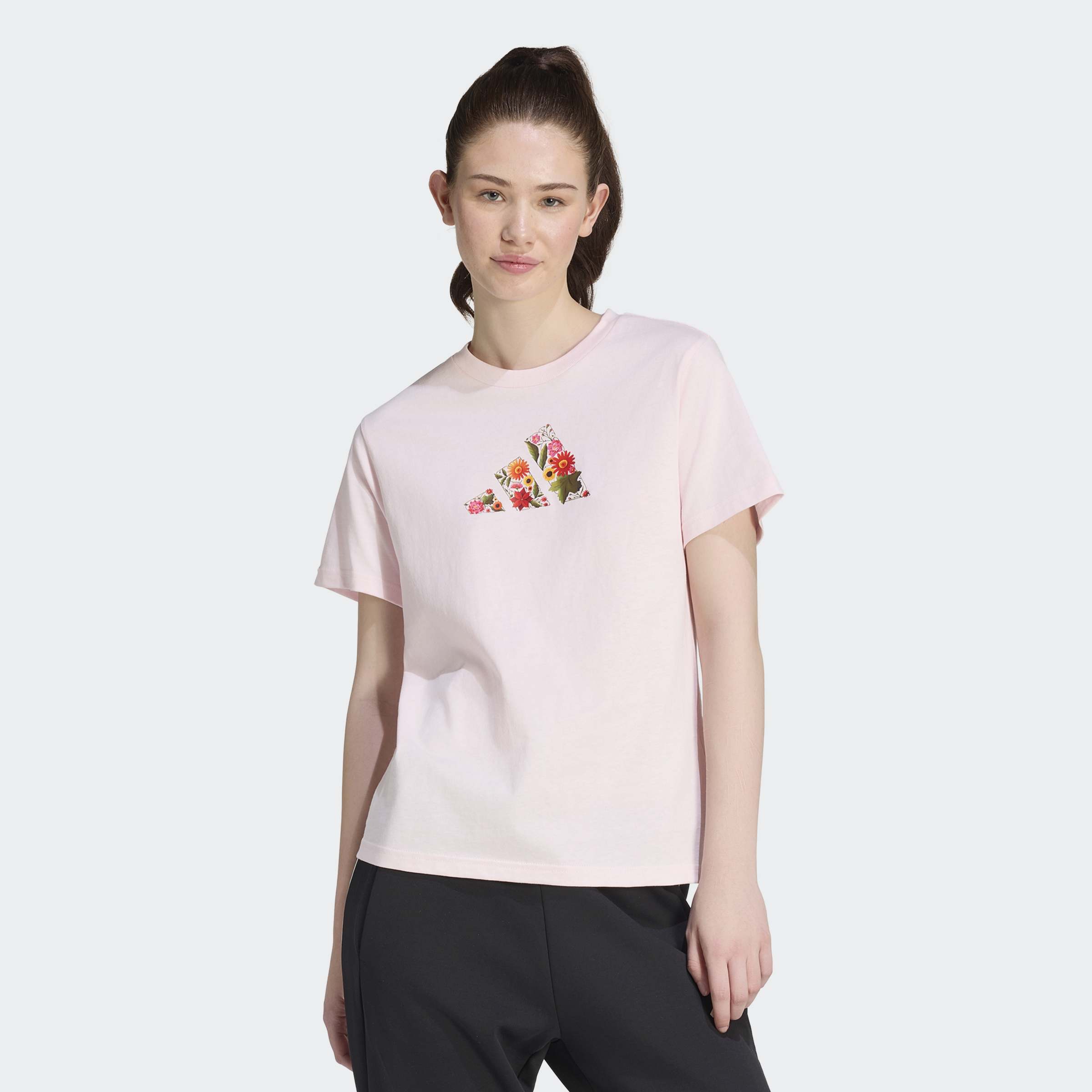 adidas Sportswear T-Shirt "FLORAL REGULAR GRAFIK"