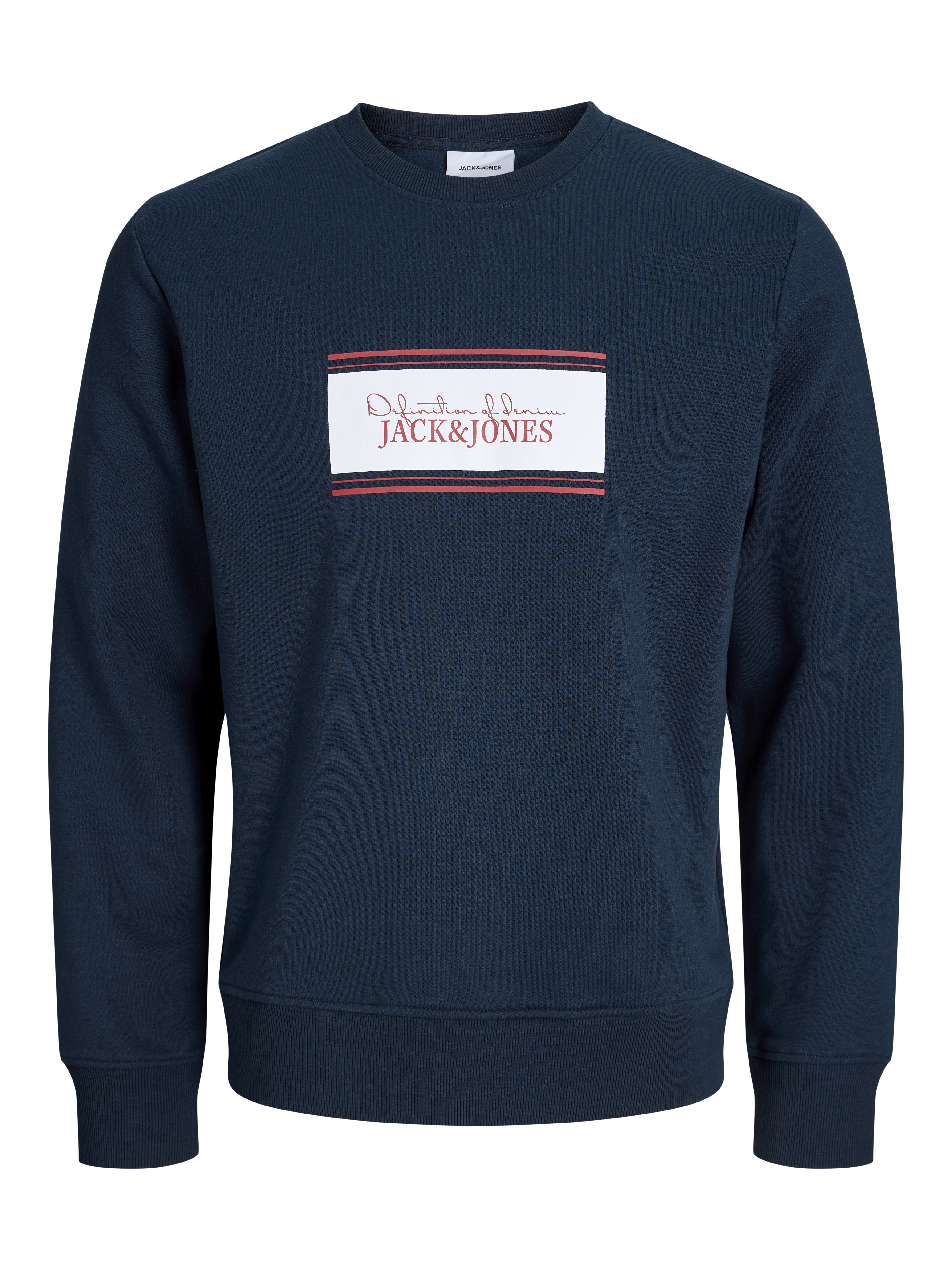 Jack & Jones 1100000002199 "JJBUSTER SWEAT CREW NECK BTS", Baumwollmischung, regular fit