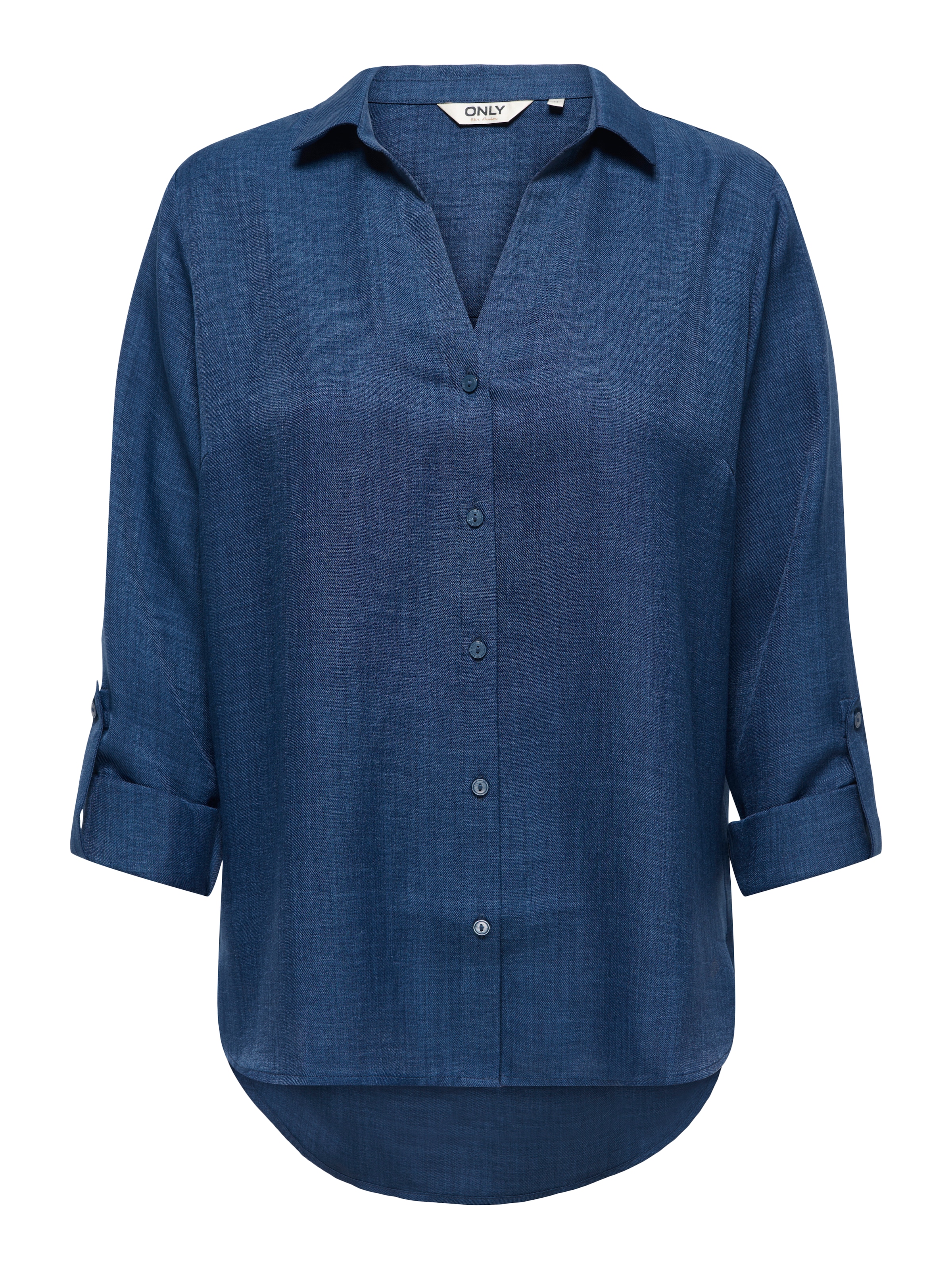 ONLY Hemdbluse »ONLRILLO MELLI LS REG SHIRT WVN«