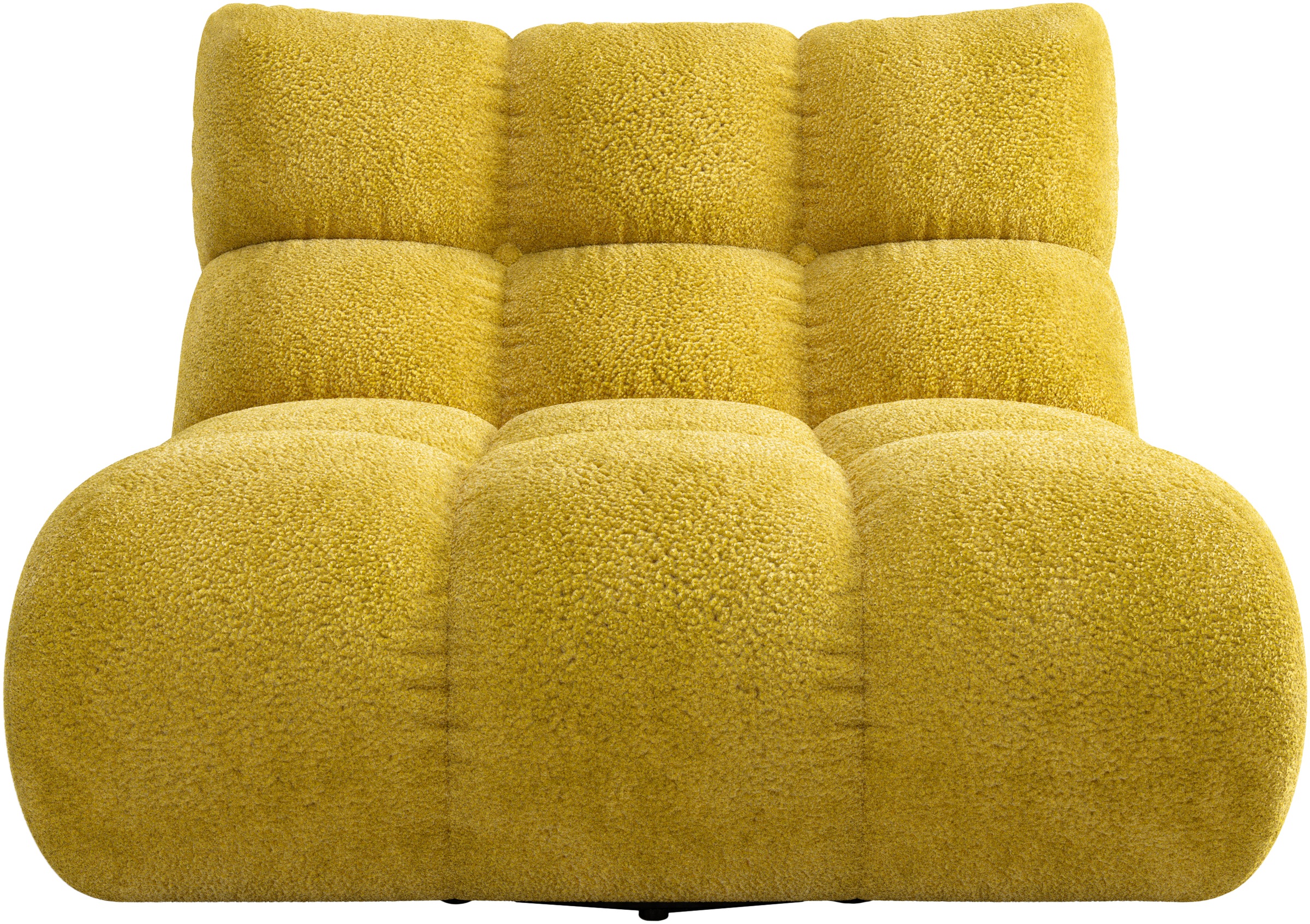 Home affaire 1,5-Sitzer "Cozy Bubble, 360 drehbarer Sessel, Breite 107 cm" mit eleganter Steppung, Rundumbezug & weicher Polsterung