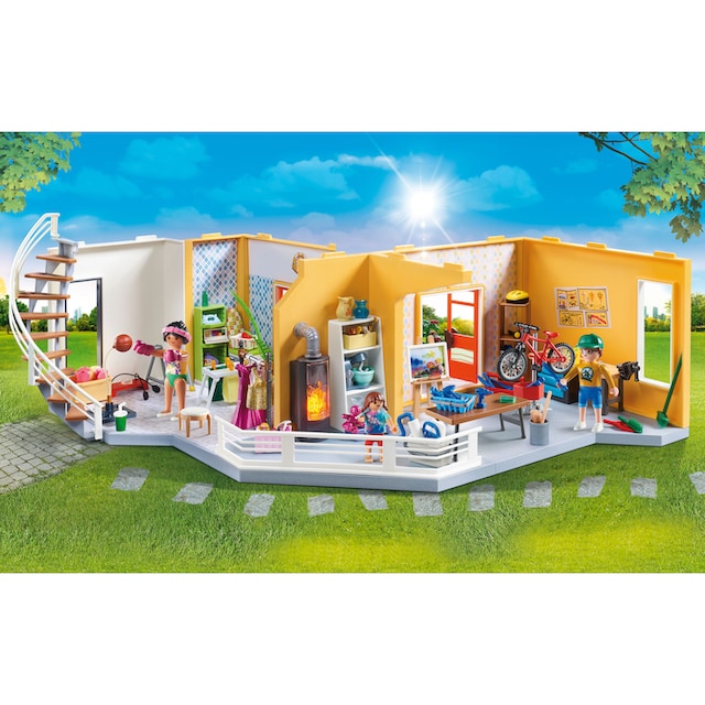 Playmobil® Konstruktions-Spielset »Etagenerweiterung Wohnhaus (70986), City  Life«, (258 St.), mit Licht, Made in Germany | BAUR