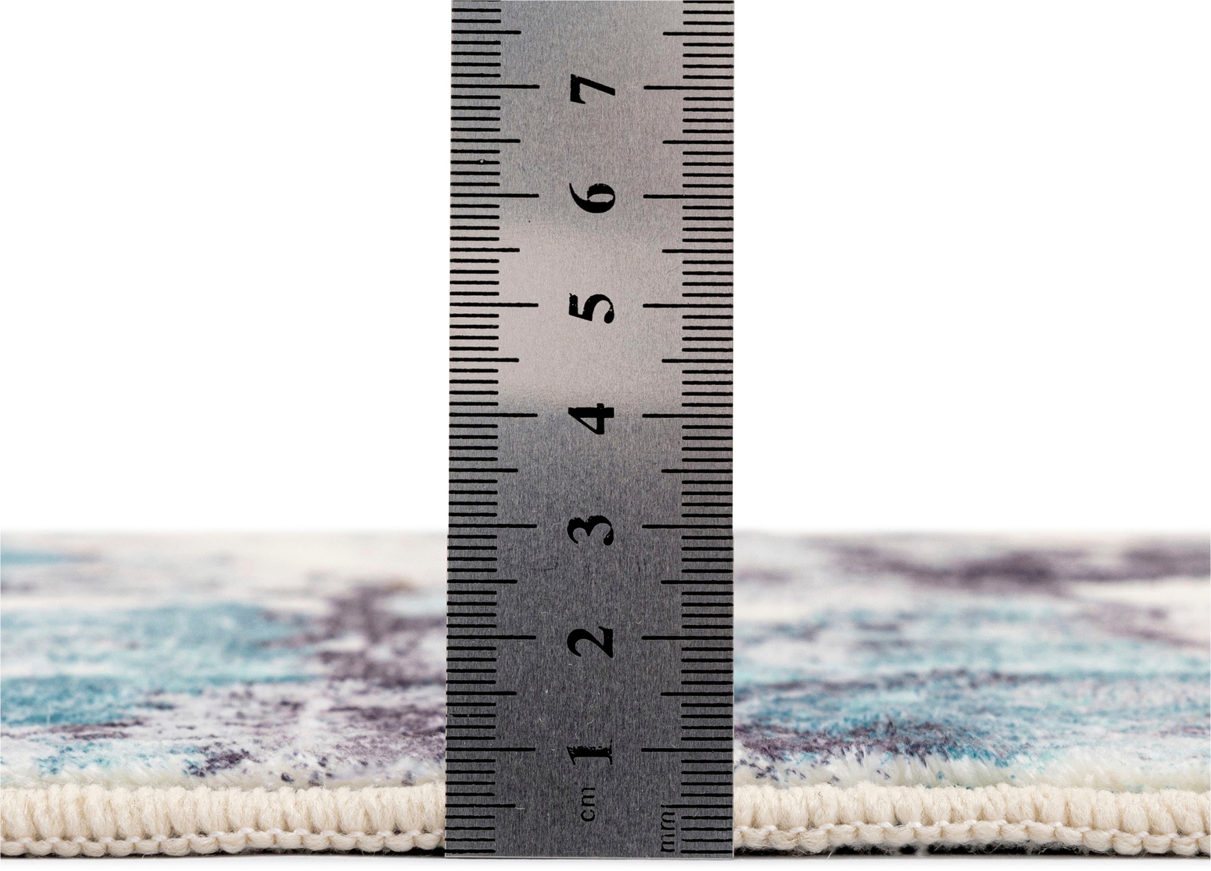 Gino Falcone Badematte »Ariella GF-148«, rutschhemmend beschichtet, fußbodenheizungsgeeignet, Badteppich, bedruckt, modernes Design, weich & kuschelig