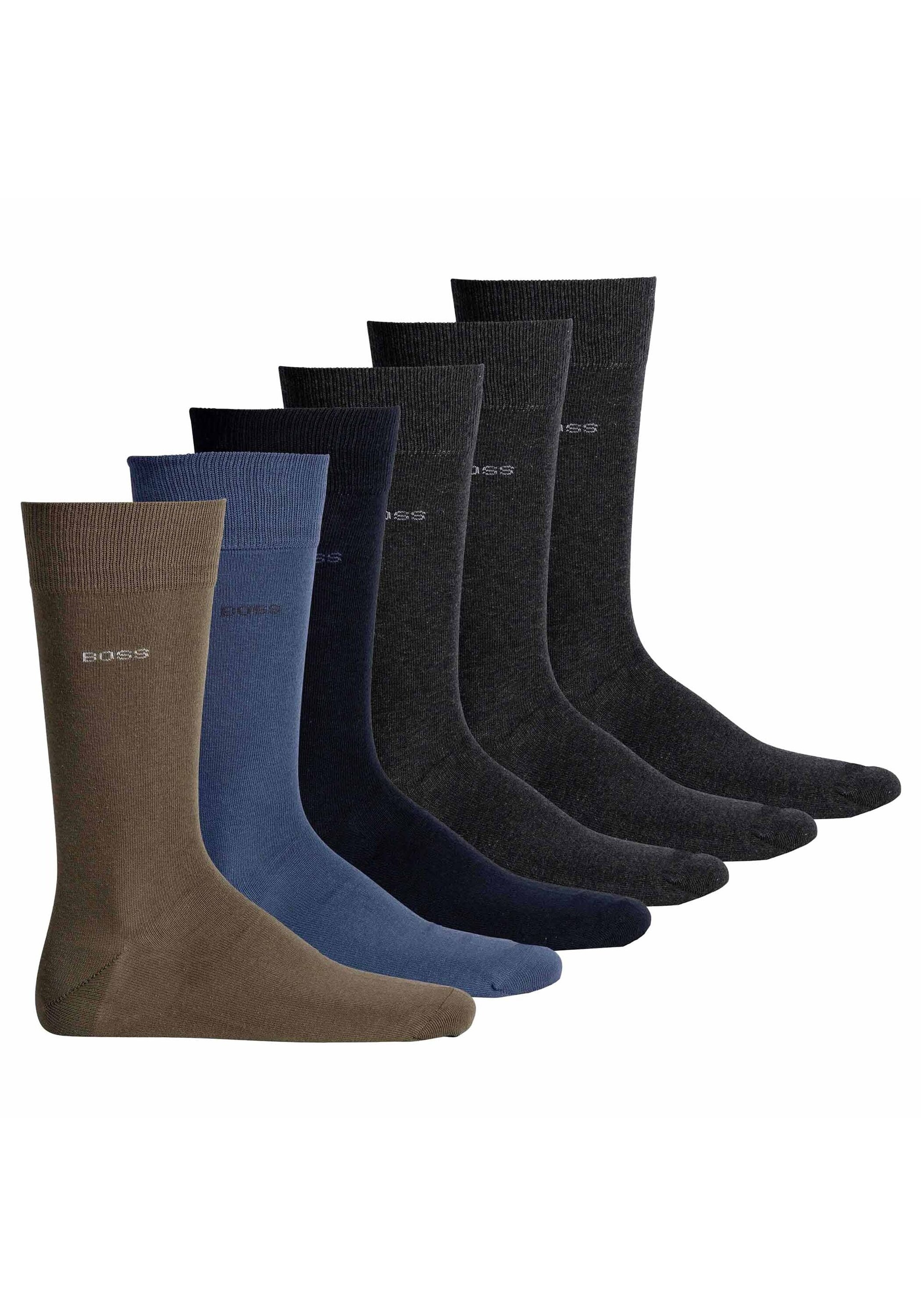 BOSS Socken "Socken 3P RS Uni Colors CC 6er Pack" günstig online kaufen