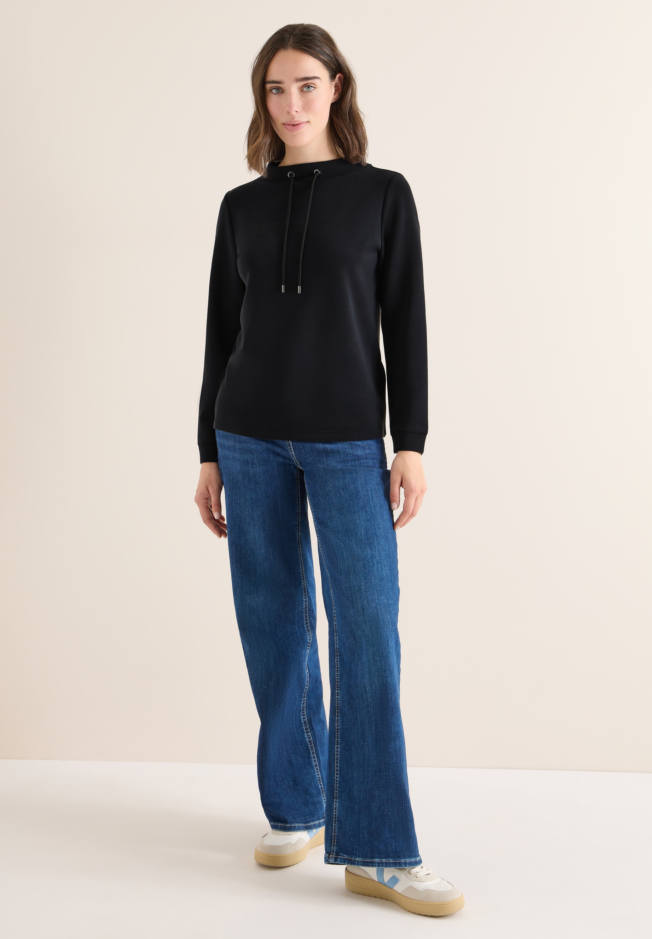 Thumbnail - Cecil Langarmshirt Mit Stickerei