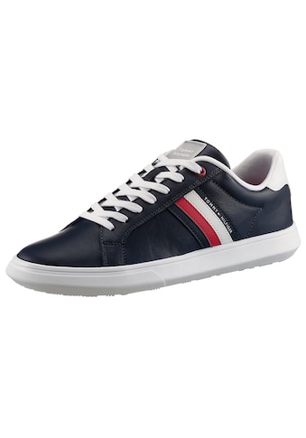 TOMMY HILFIGER Sneaker »ESSENTIAL LEATHER CUPSOLE« su...