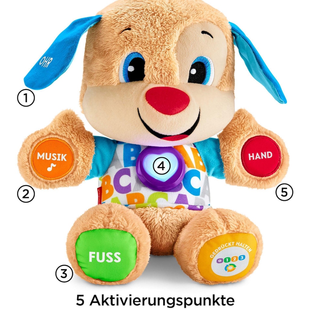 Fisher-Price® Kuscheltier »Lernspaß Hündchen«